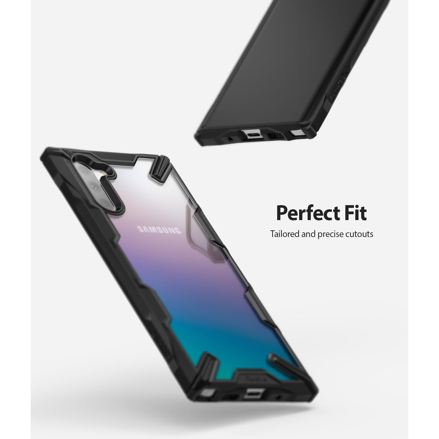 Funda Fusion X Samsung Galaxy Note 10 Negro