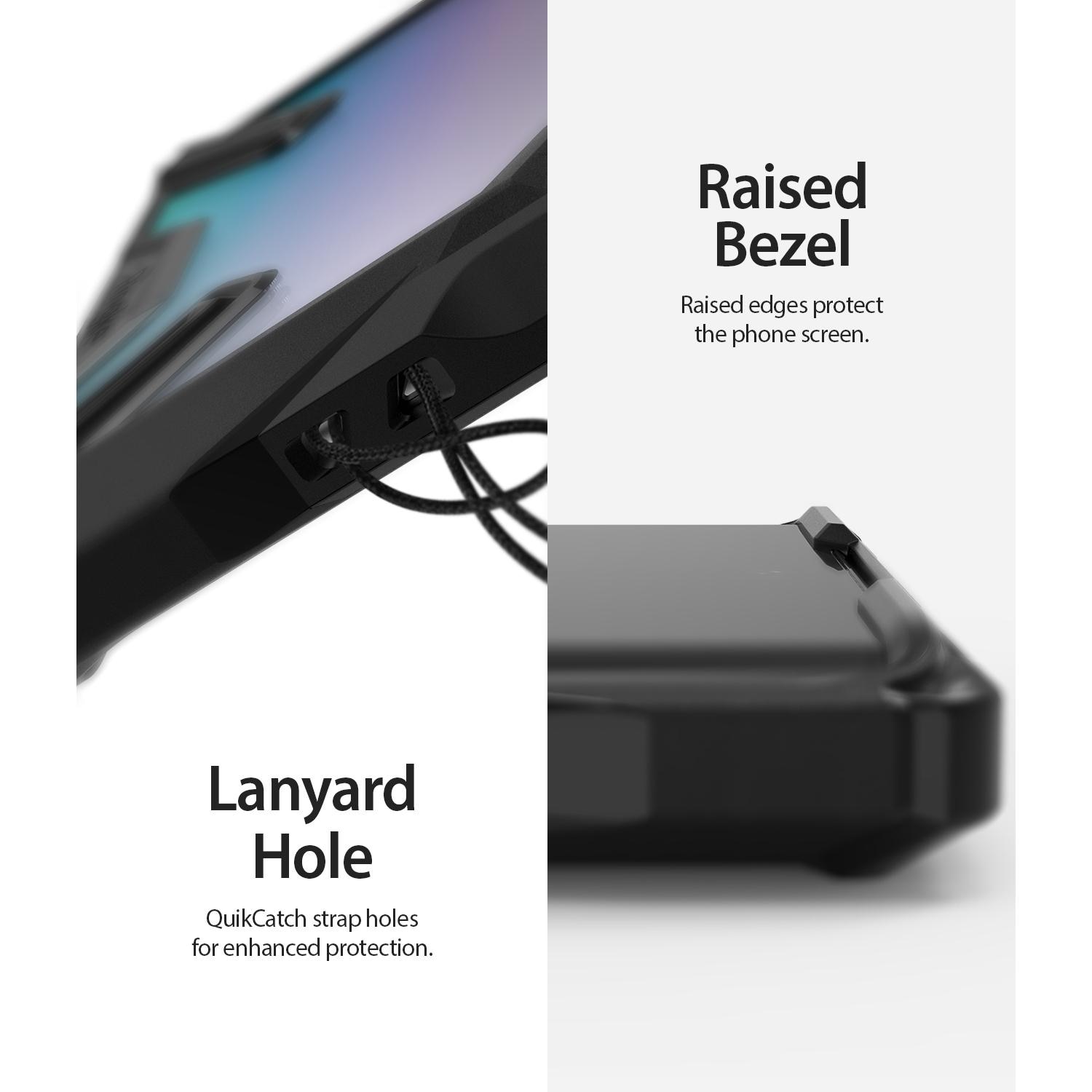 Funda Fusion X Samsung Galaxy Note 10 Negro