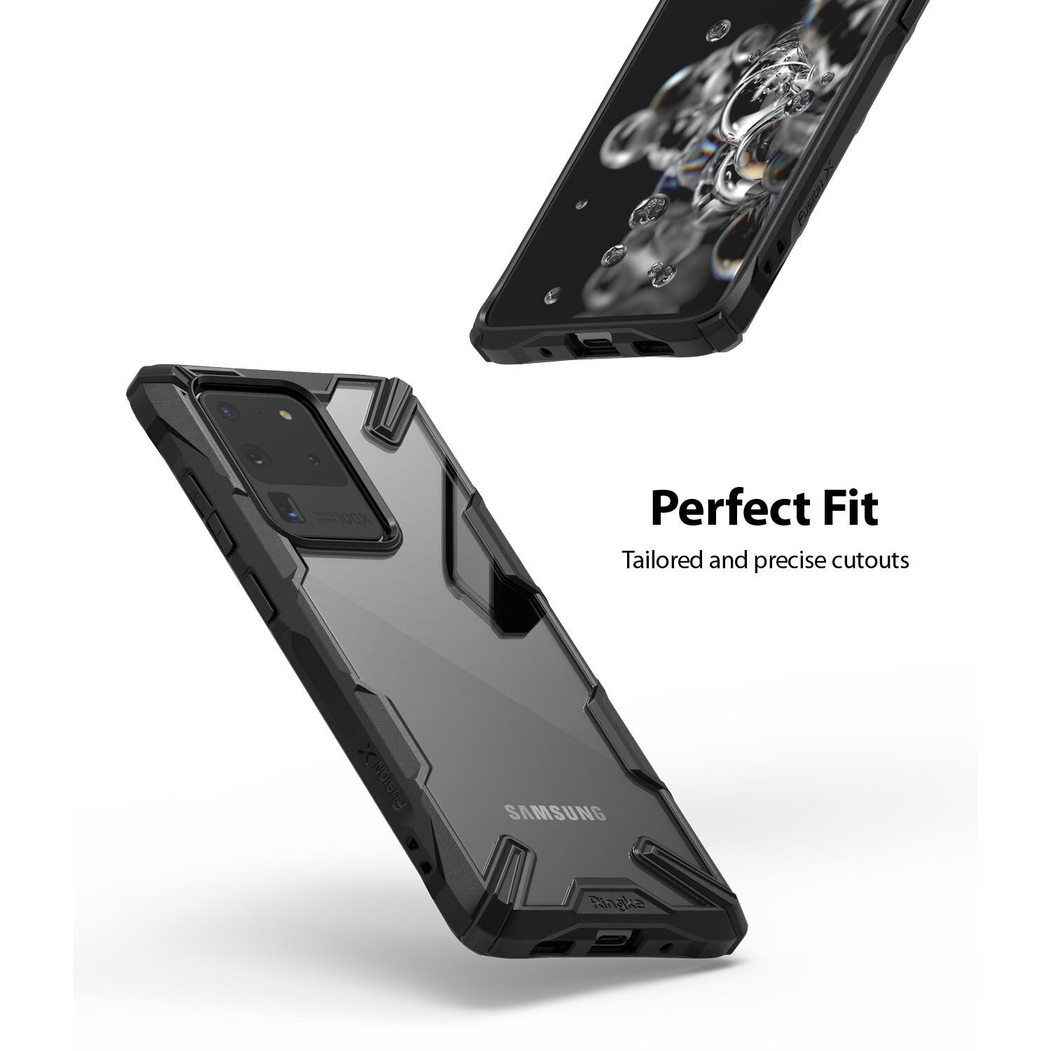 Funda Fusion X Samsung Galaxy S20 Ultra Negro