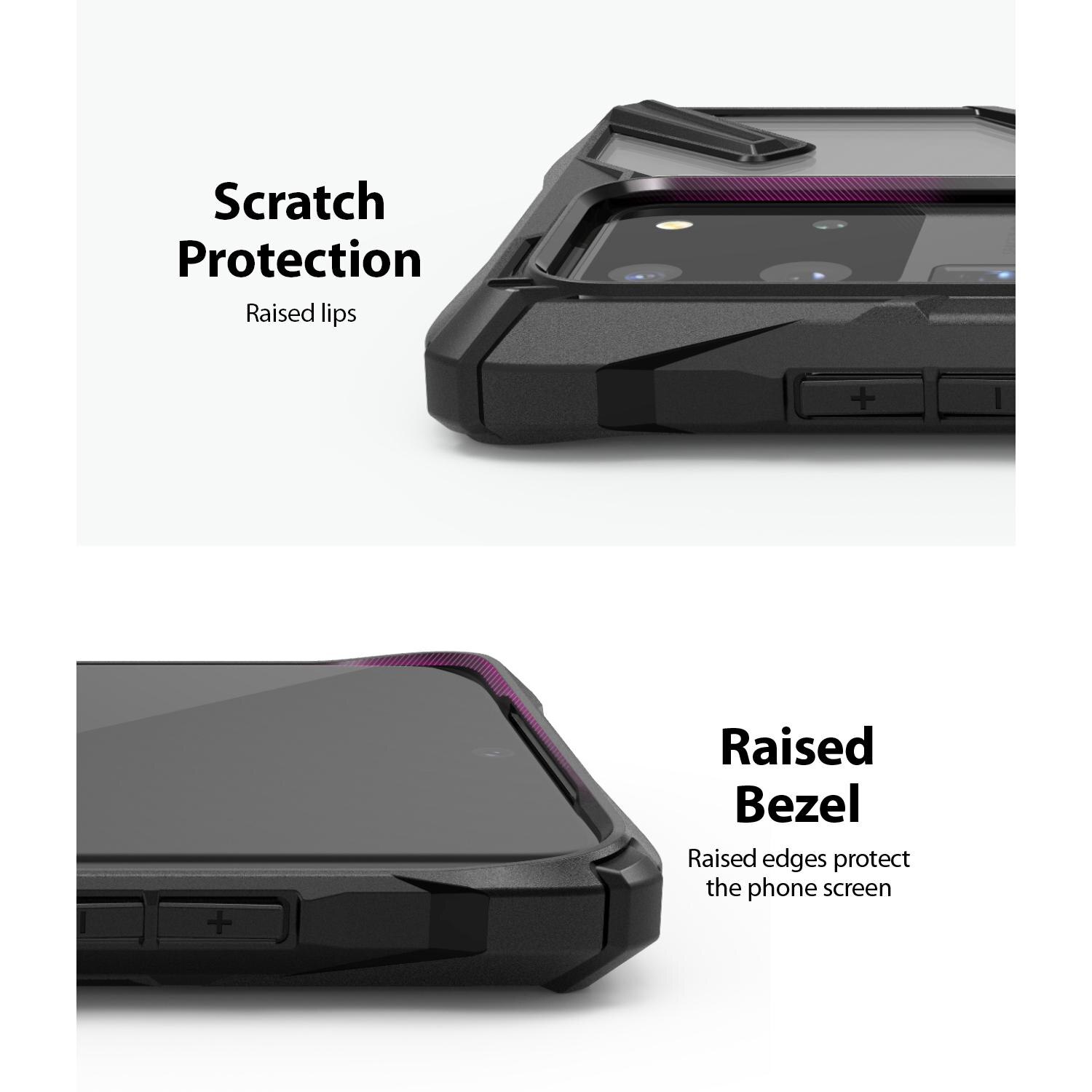 Funda Fusion X Samsung Galaxy S20 Ultra Negro