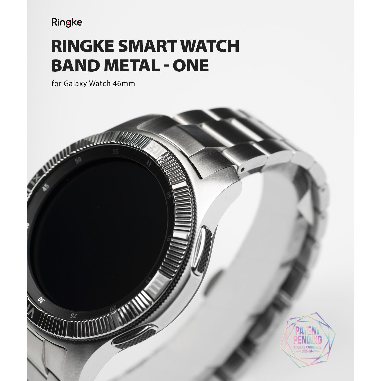 Metal One Correa Samsung Galaxy Watch 4 Classic 46mm Plata