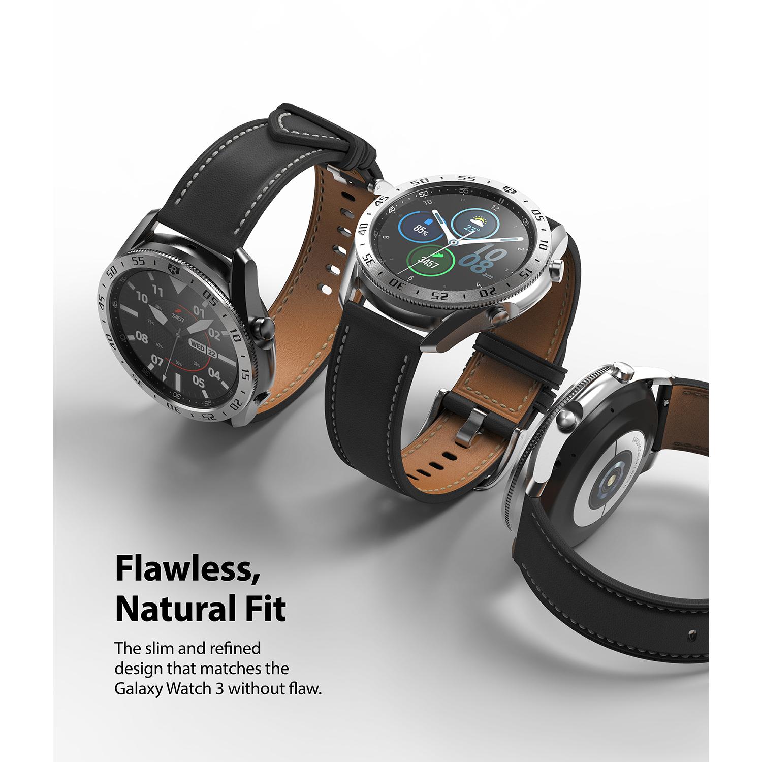Bezel Styling Samsung Galaxy Watch 3 45mm Plata