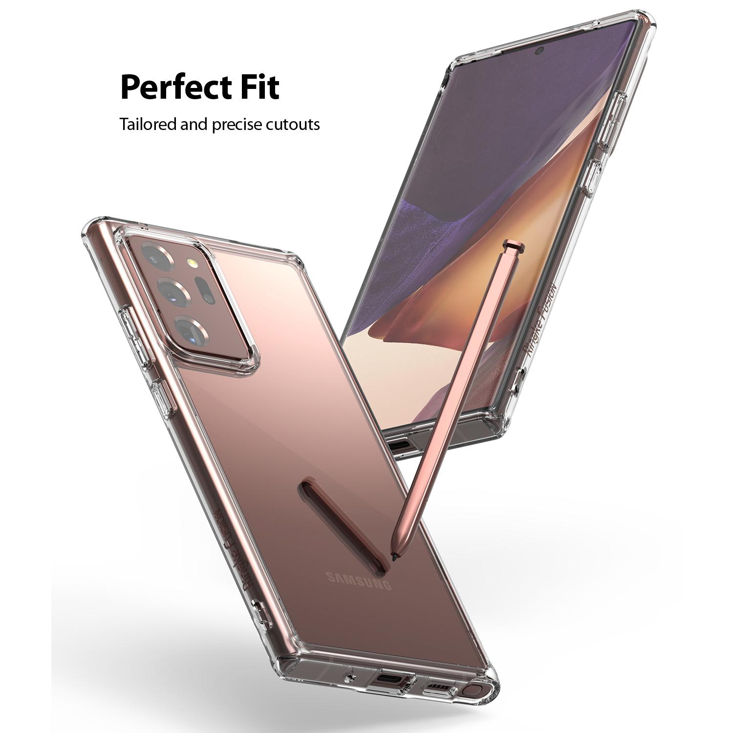 Funda Fusion Samsung Galaxy Note 20 Ultra Transparente