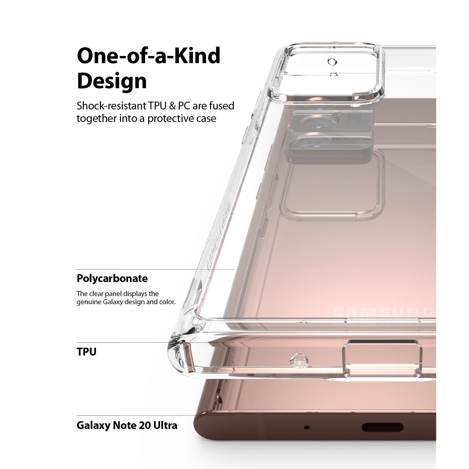 Funda Fusion Samsung Galaxy Note 20 Ultra Transparente