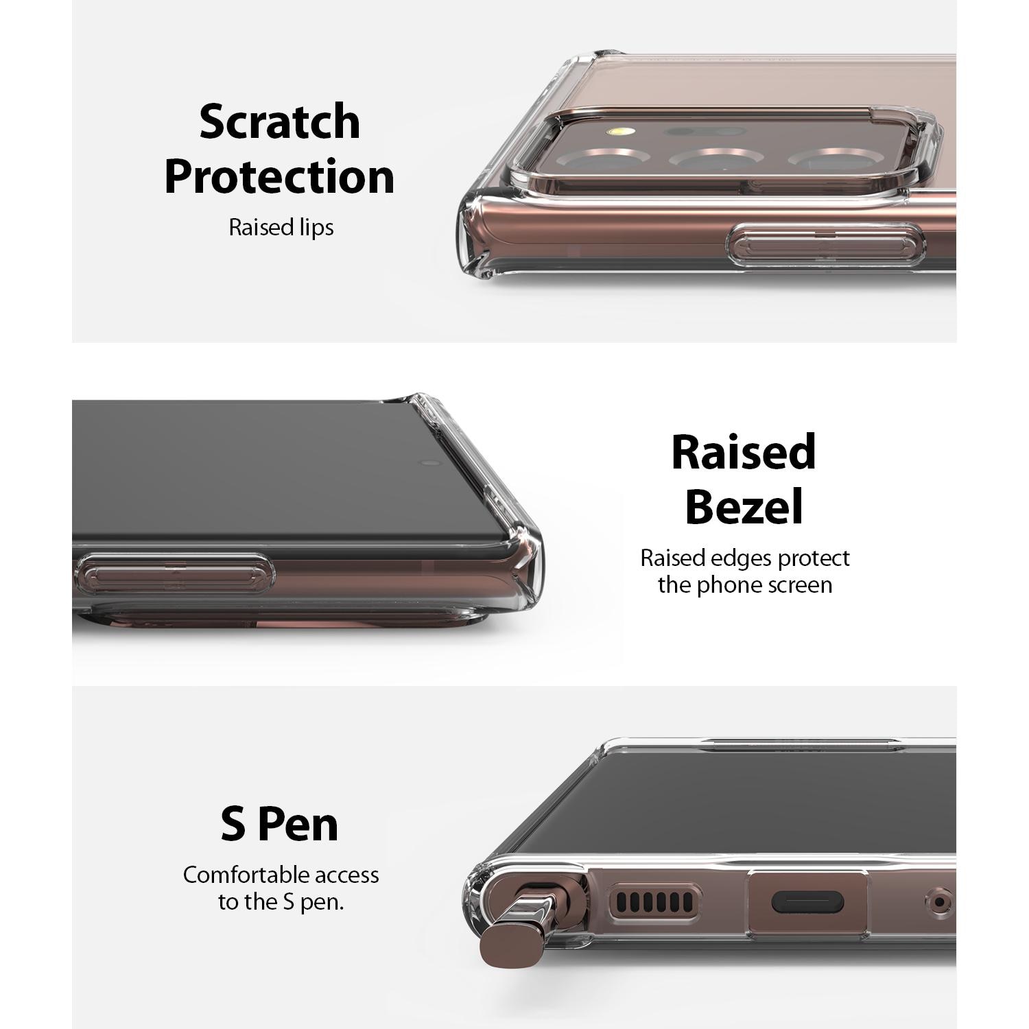 Funda Fusion Samsung Galaxy Note 20 Ultra Transparente