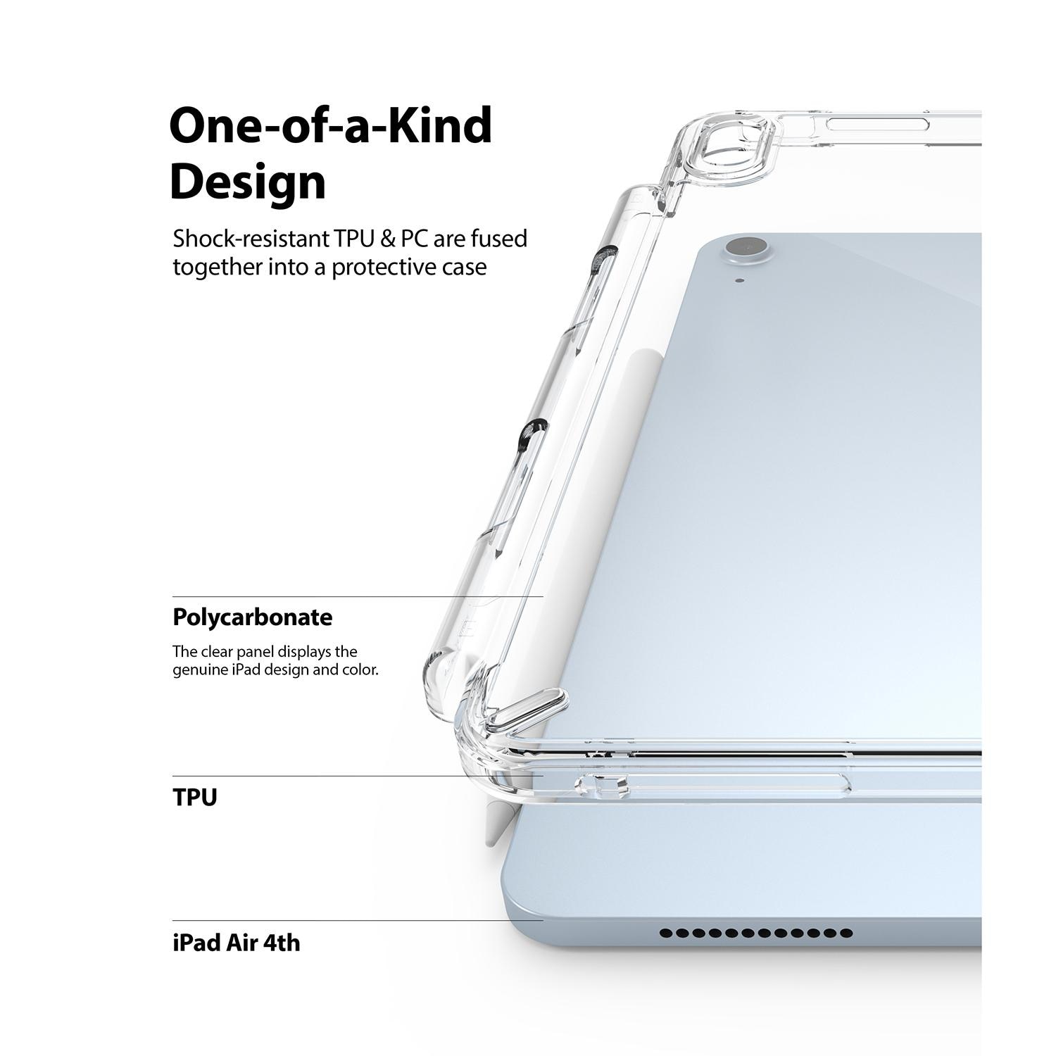 Funda Fusion iPad Air 10.9 4th Gen (2020) Clear