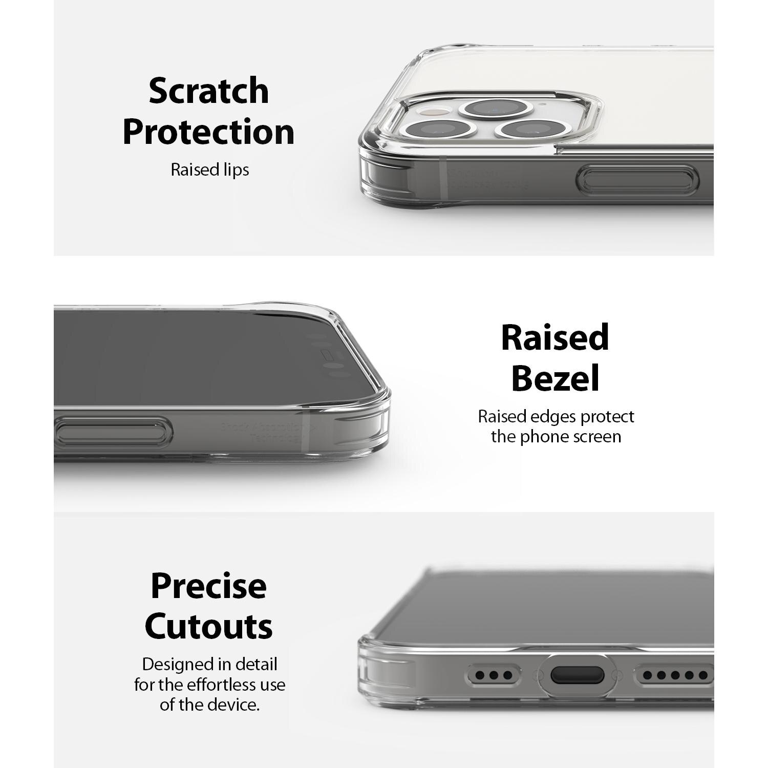 Funda Fusion iPhone 12/iPhone 12 Pro Transparente