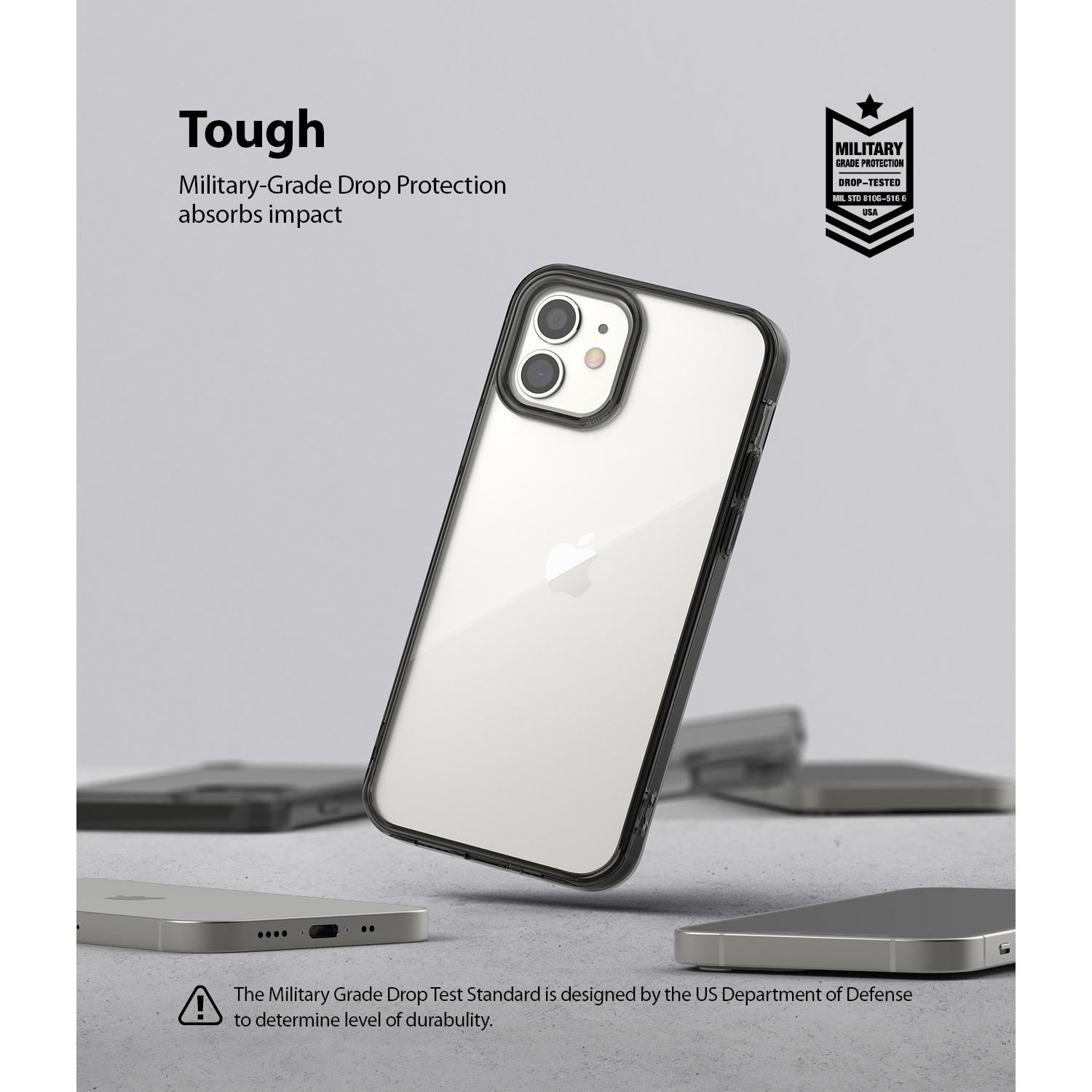 Funda Fusion Apple iPhone 12 Mini Gris