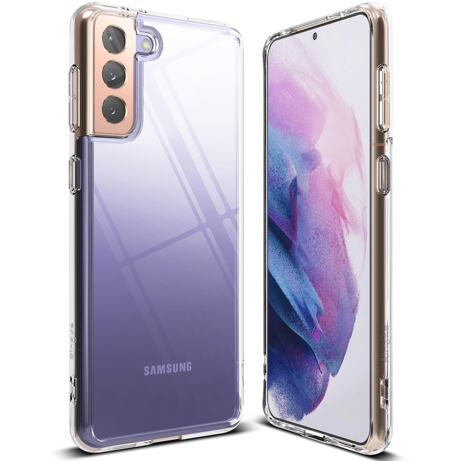 Funda Fusion Samsung Galaxy S21 Transparente
