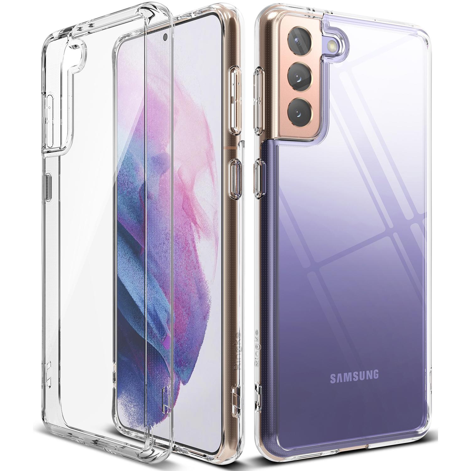 Funda Fusion Samsung Galaxy S21 Transparente