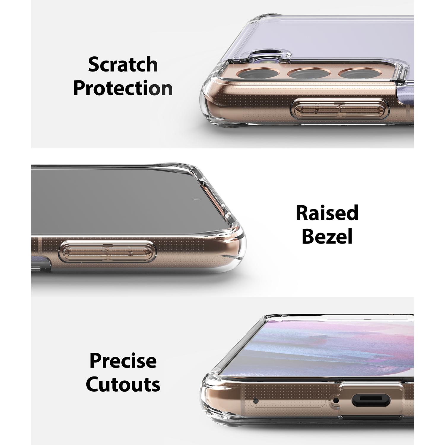 Funda Fusion Samsung Galaxy S21 Transparente