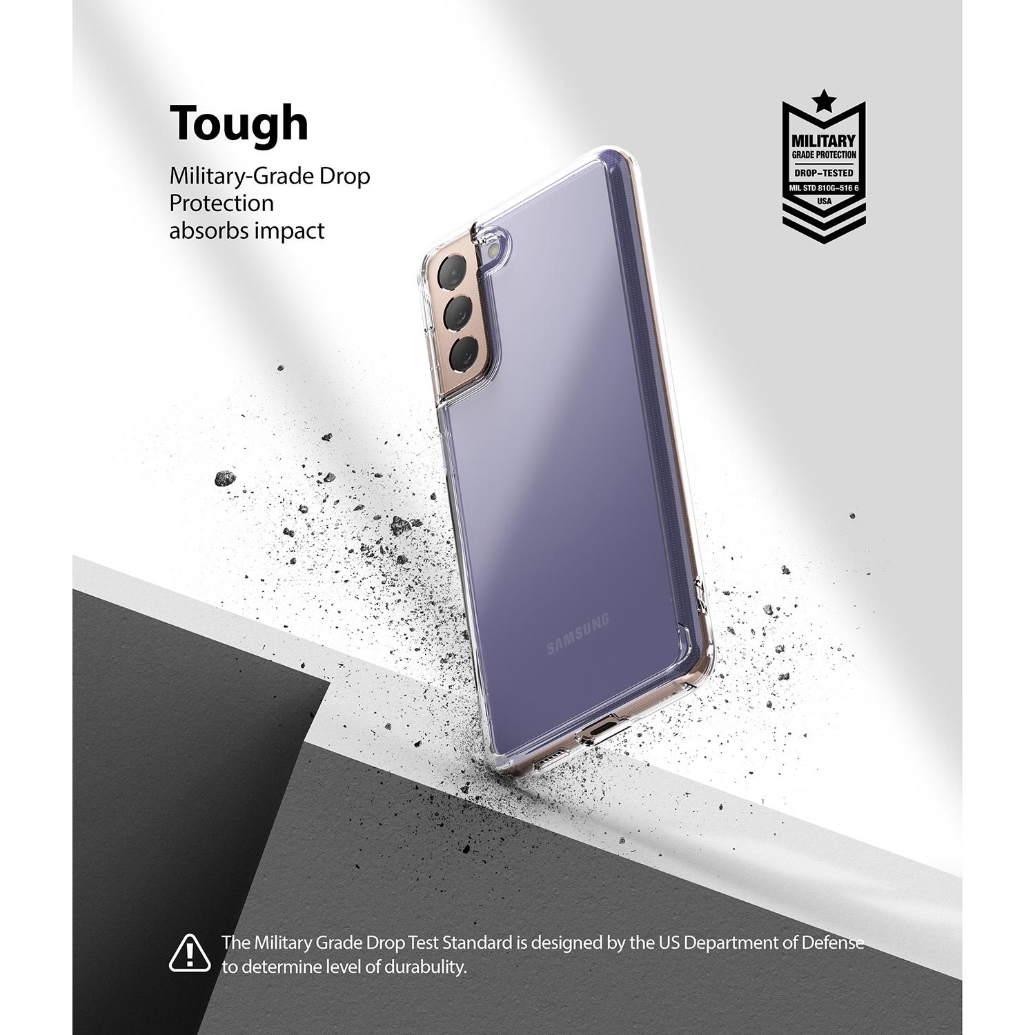 Funda Fusion Samsung Galaxy S21 Transparente
