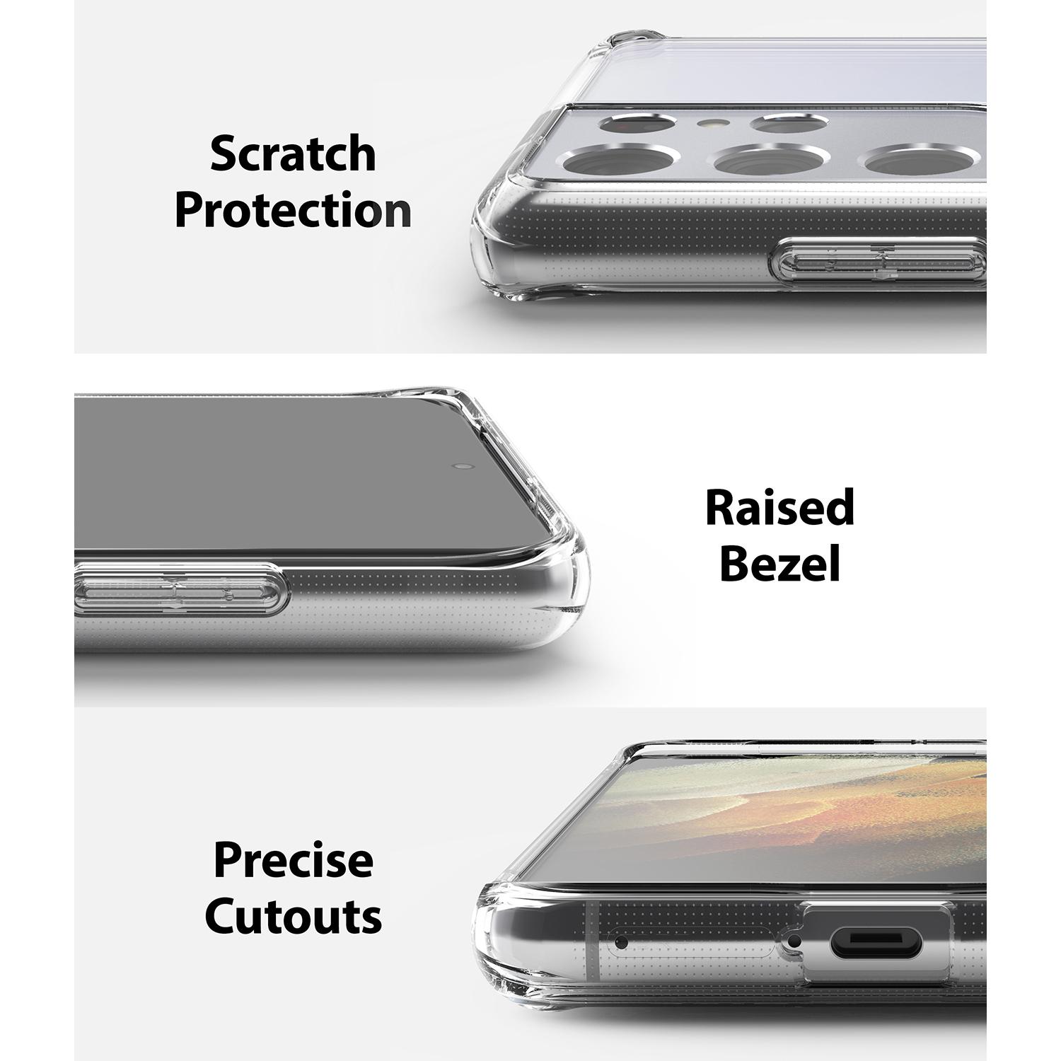 Funda Fusion Samsung Galaxy S21 Ultra Transparente