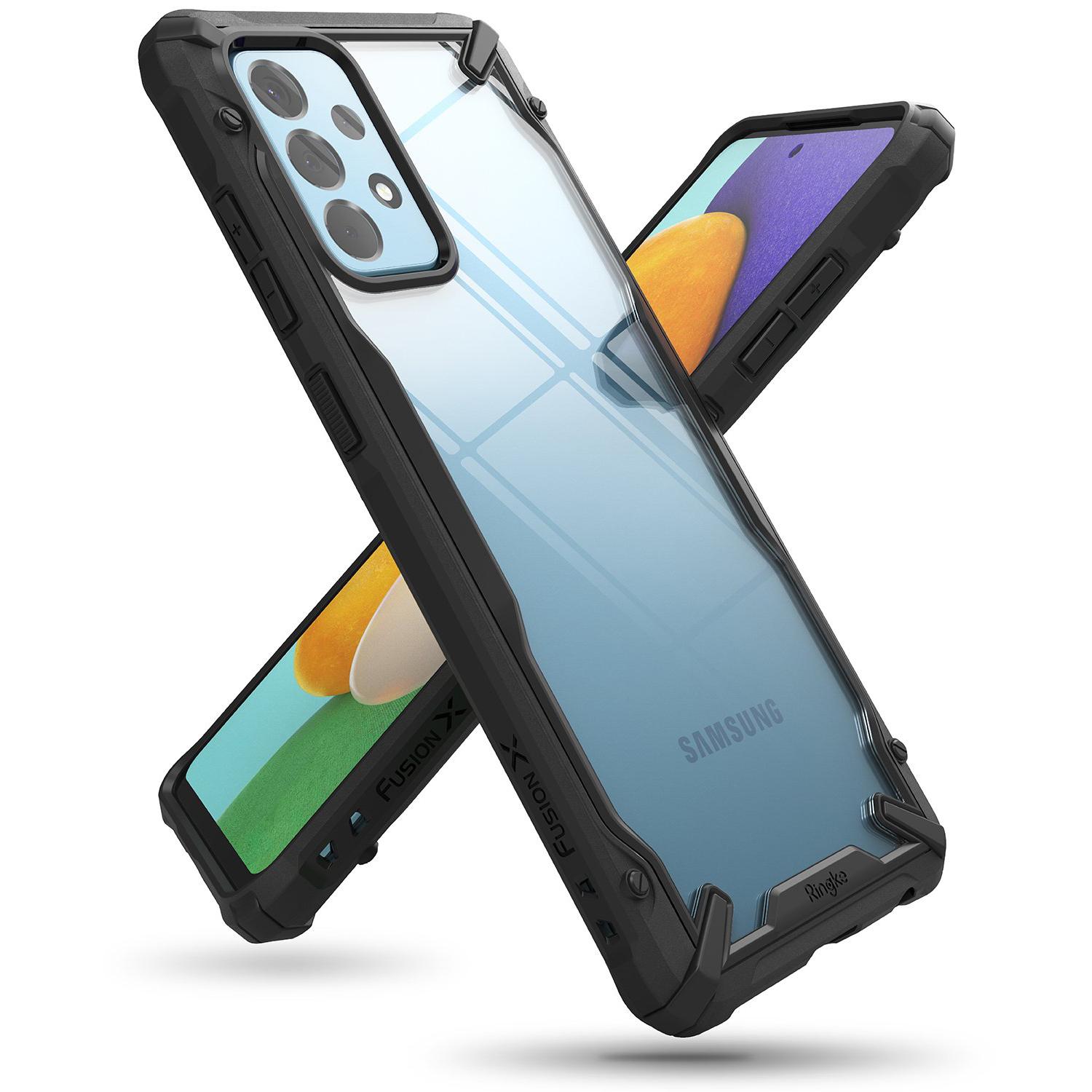 Funda Fusion X Samsung Galaxy A52 5G Negro