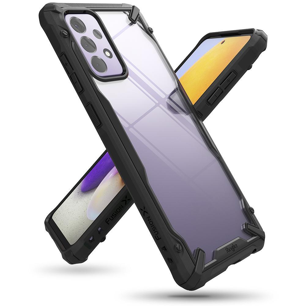 Funda Fusion X Samsung Galaxy A72 5G Negro