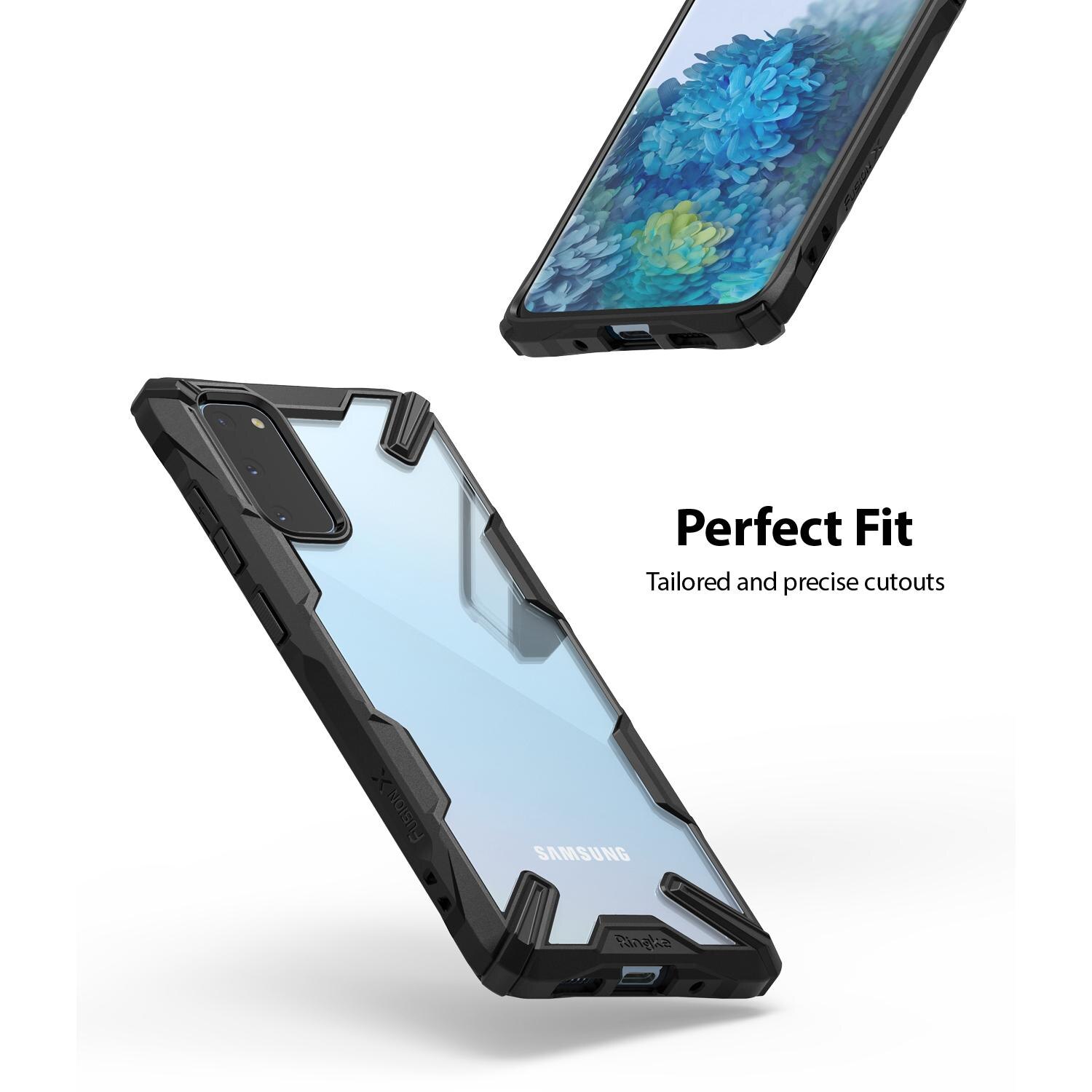 Funda Fusion X Samsung Galaxy S20 Negro