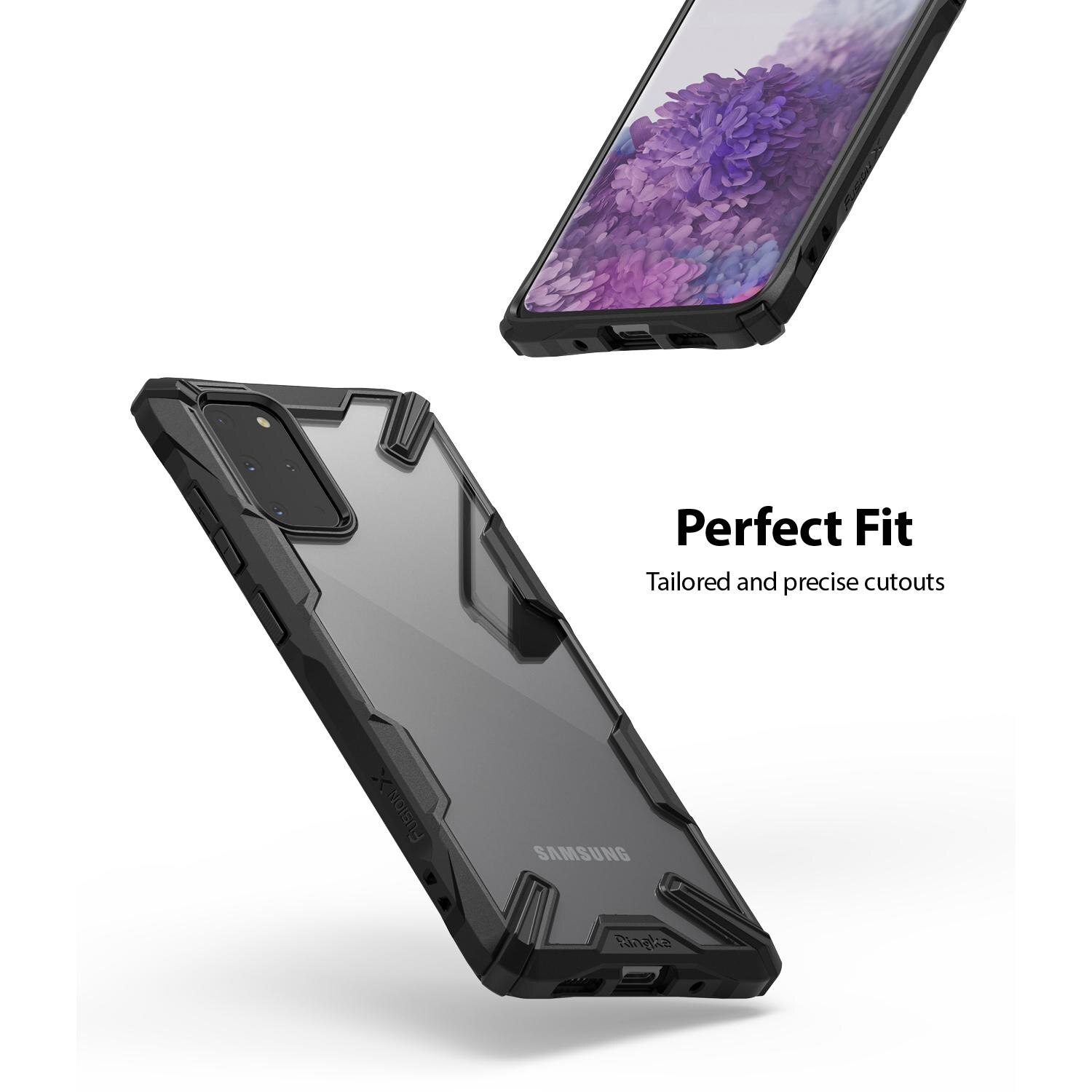 Funda Fusion X Samsung Galaxy S20 Plus Negro