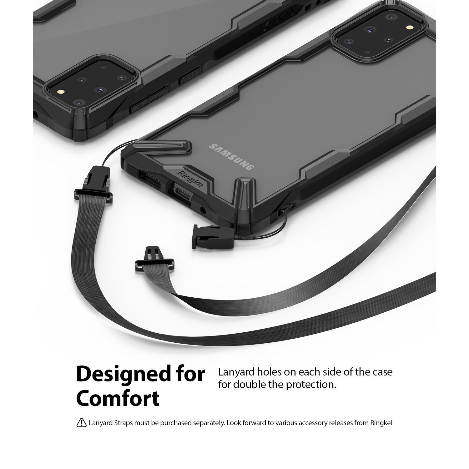 Funda Fusion X Samsung Galaxy S20 Plus Negro