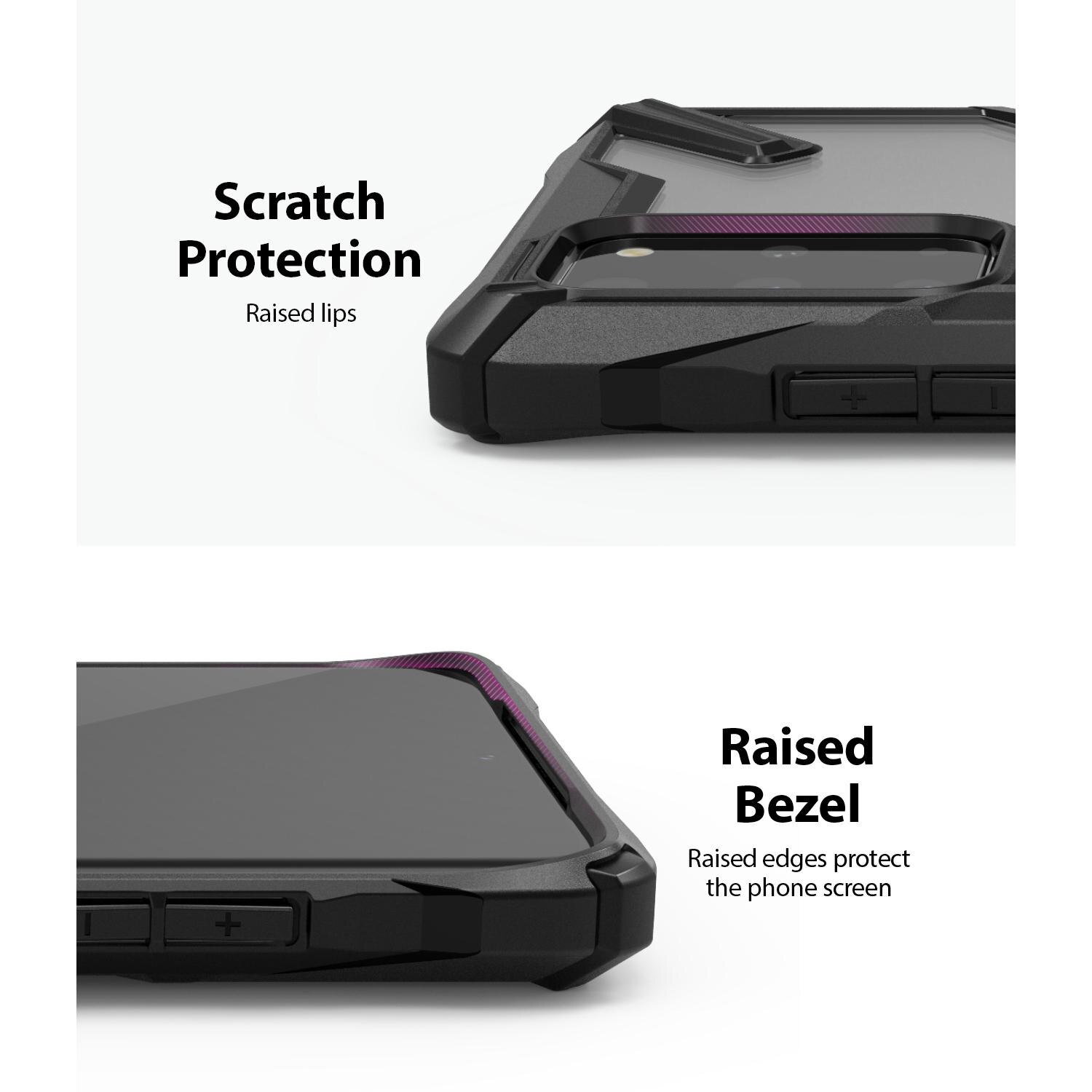 Funda Fusion X Samsung Galaxy S20 Plus Negro