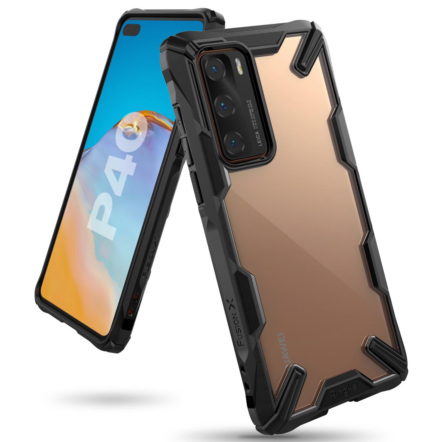 Funda Fusion X Huawei P40 Black