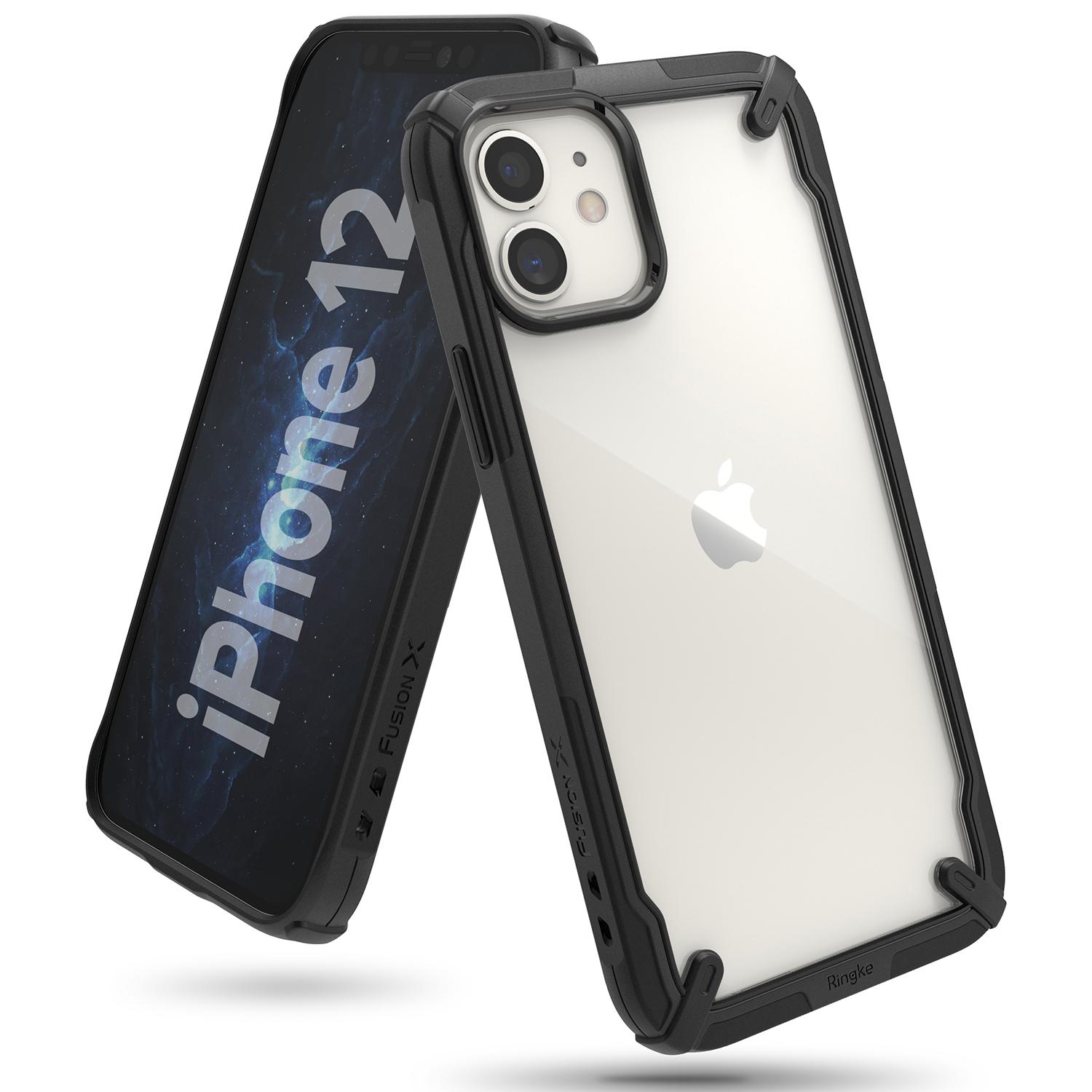 Funda Fusion X iPhone 12/iPhone 12 Pro Negro