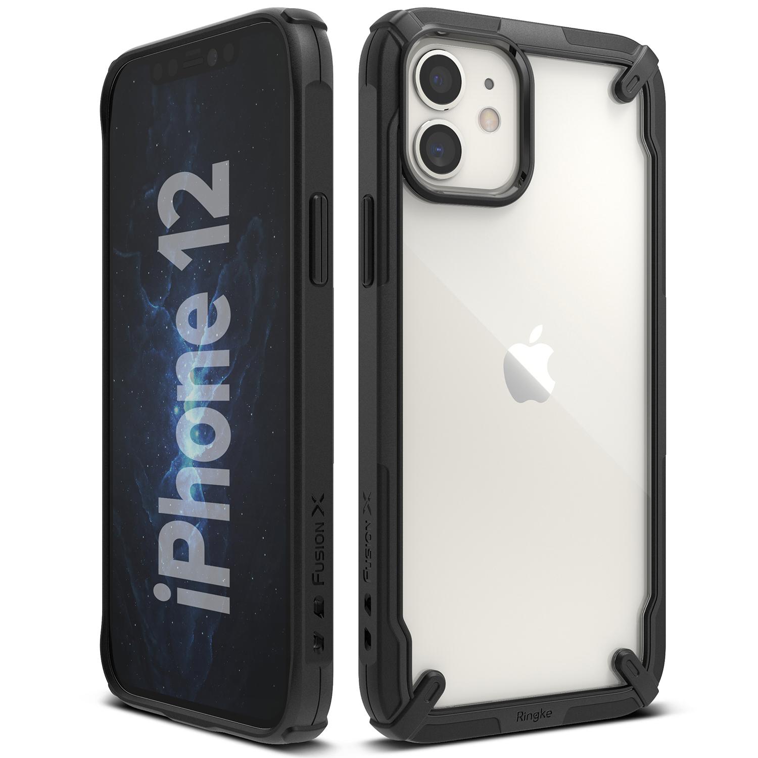 Funda Fusion X iPhone 12/iPhone 12 Pro Negro