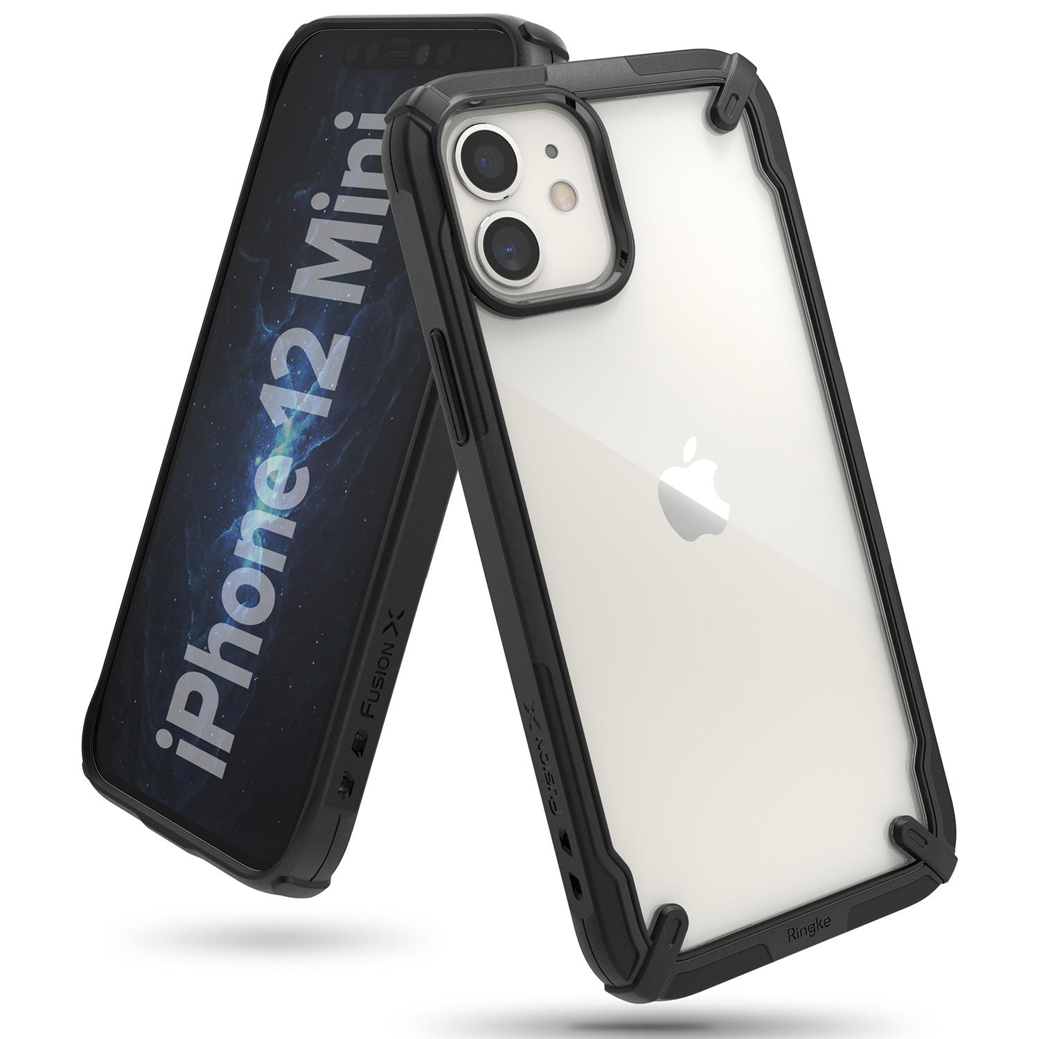 Funda Fusion X iPhone 12 Mini Negro