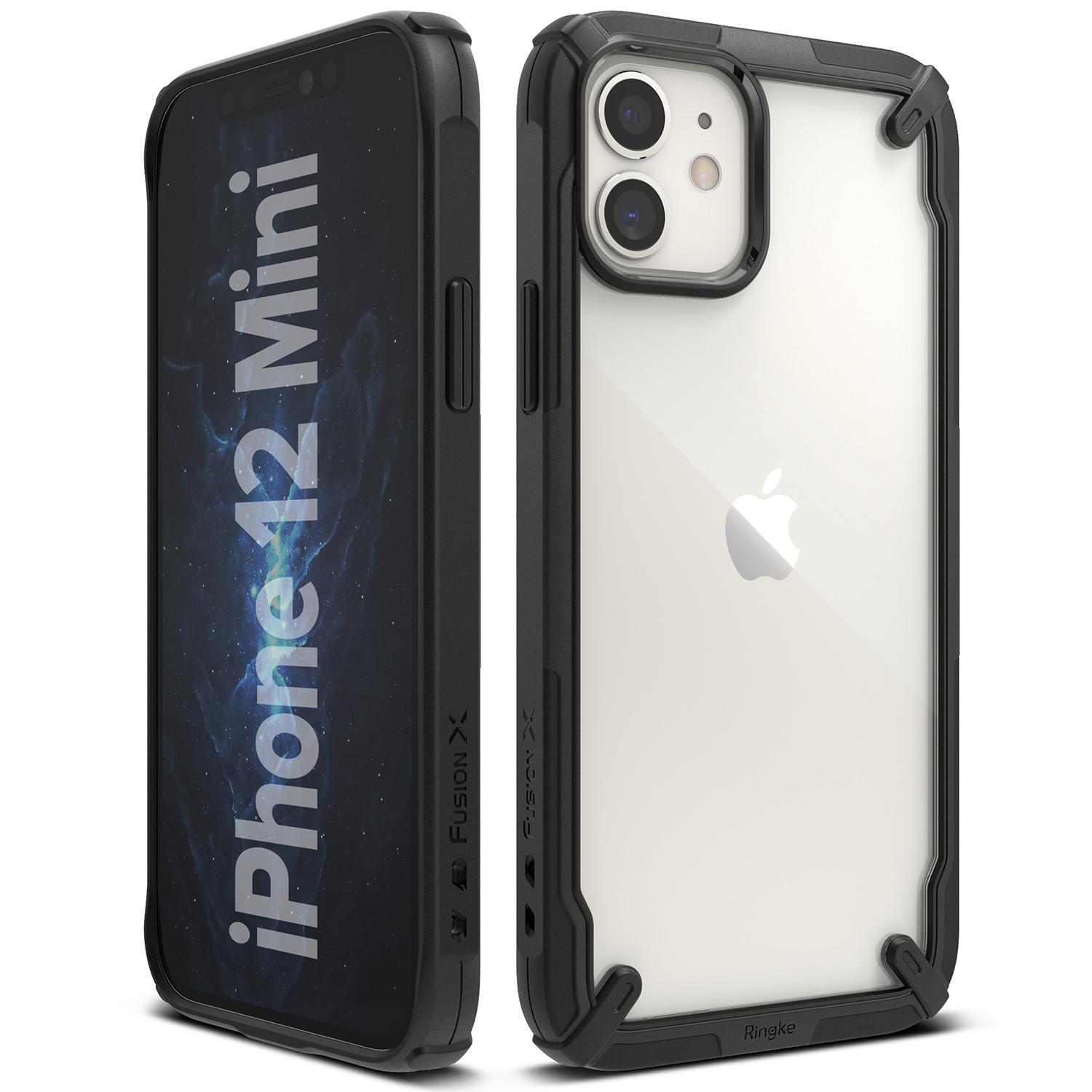Funda Fusion X iPhone 12 Mini Negro
