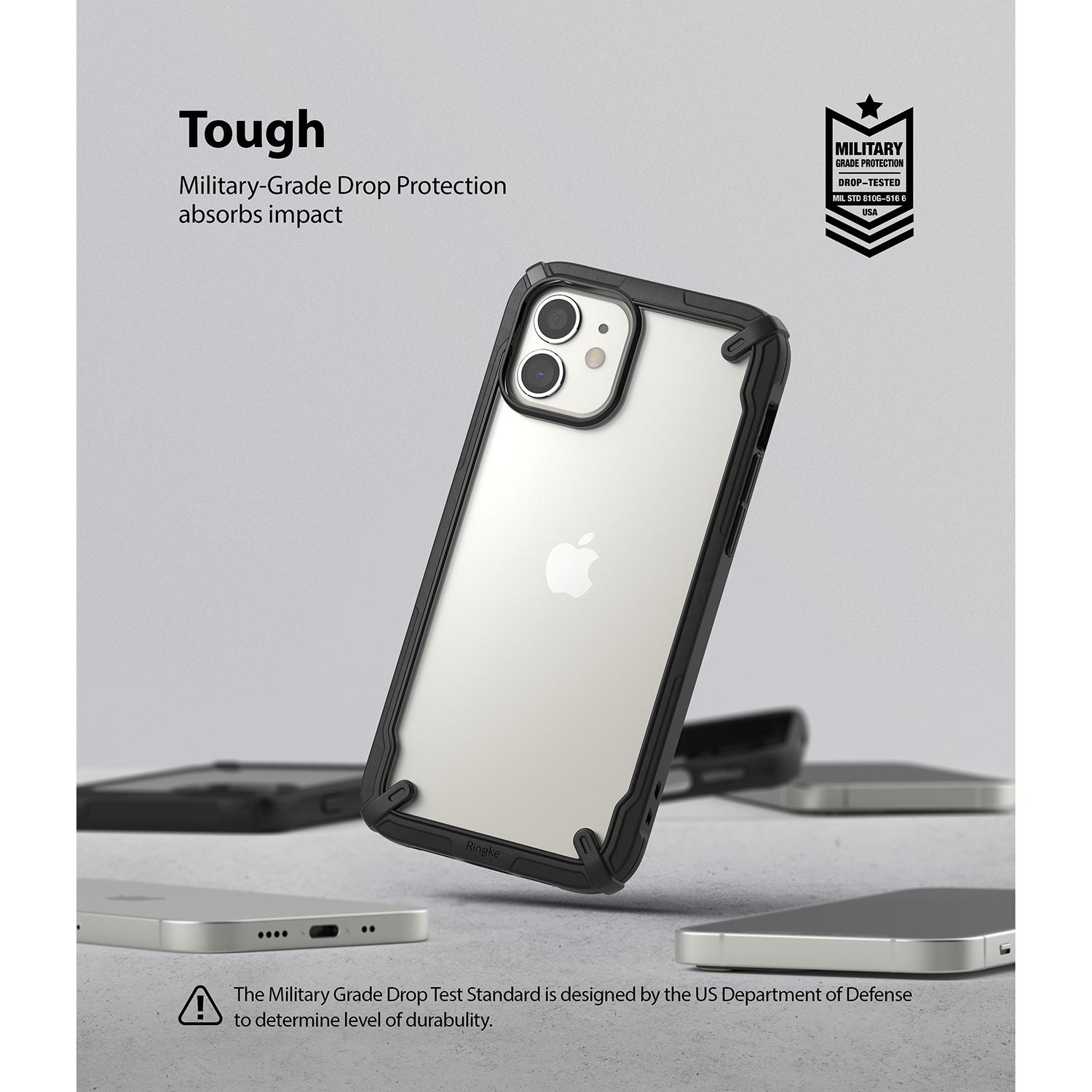 Funda Fusion X iPhone 12 Mini Negro