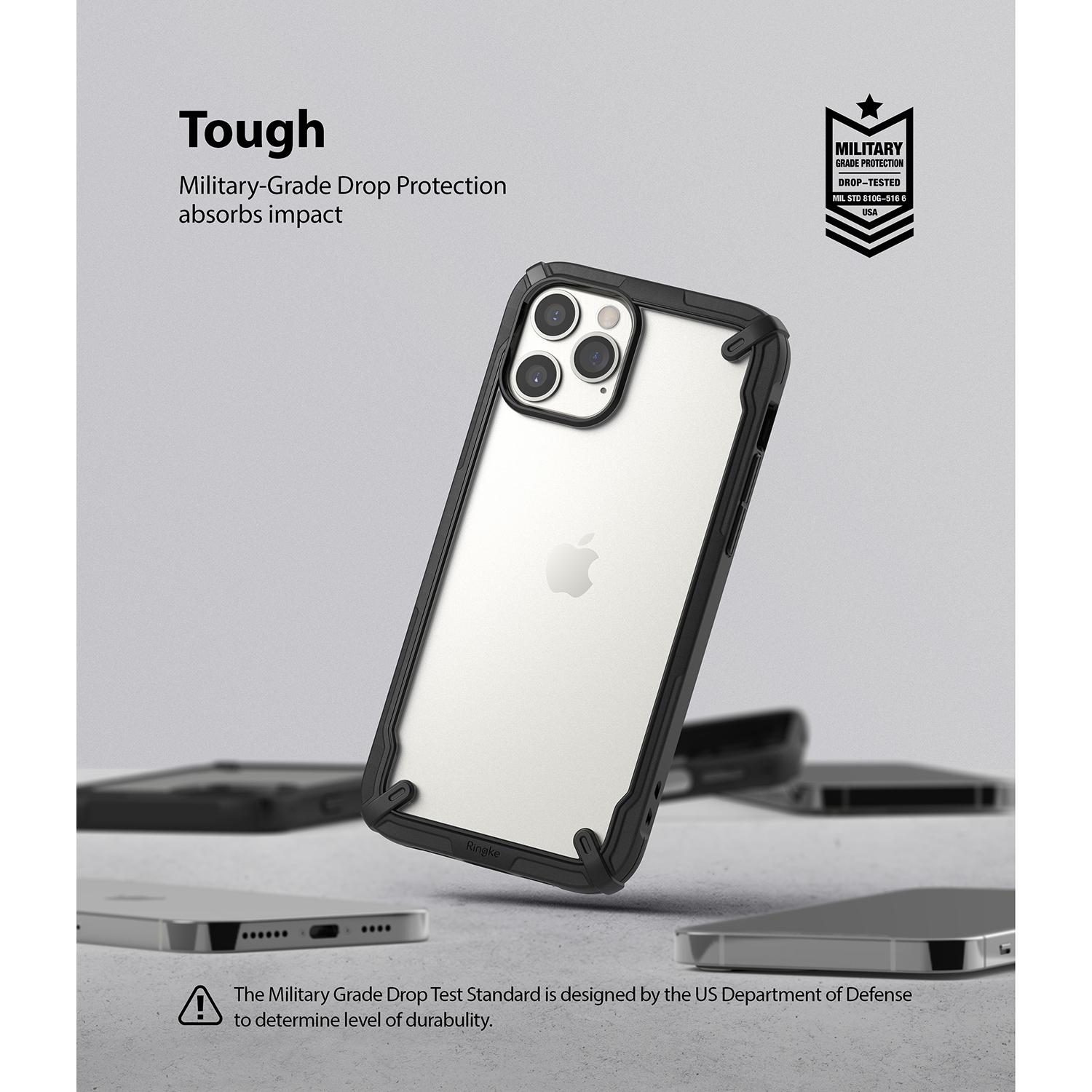 Funda Fusion X iPhone 12 Pro Max Negro