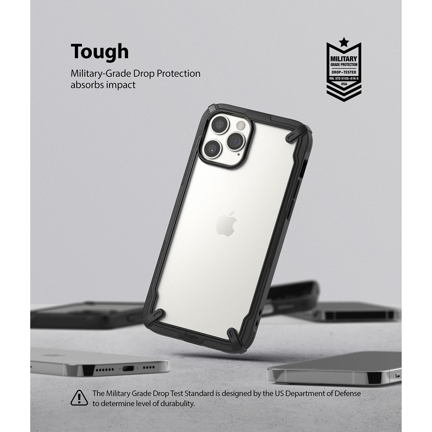 Funda Fusion X iPhone 12 Pro Max Black