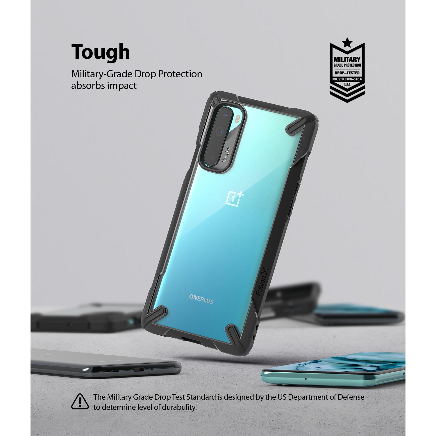 Funda Fusion X OnePlus Nord Black