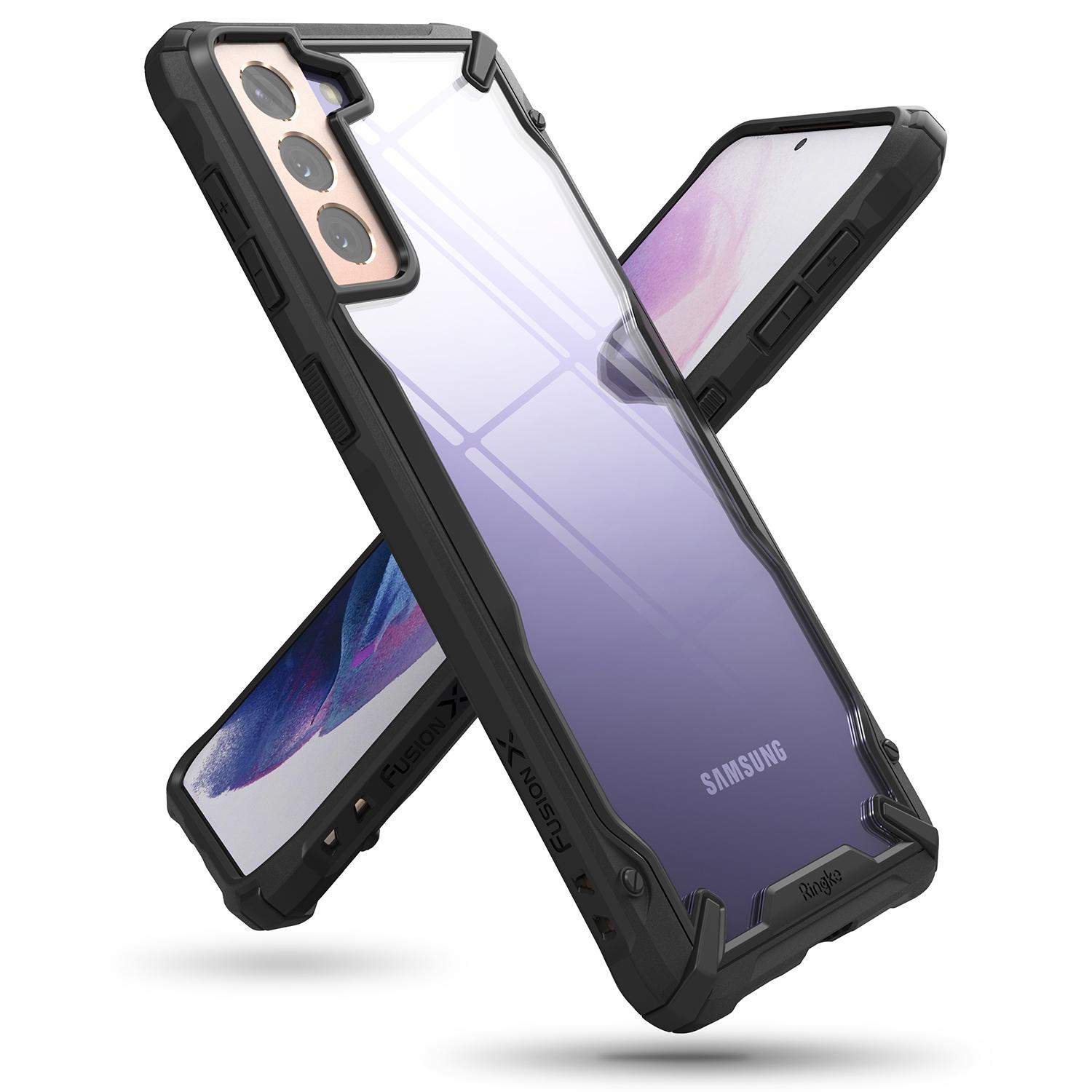Funda Fusion X Samsung Galaxy S21 Plus Negro
