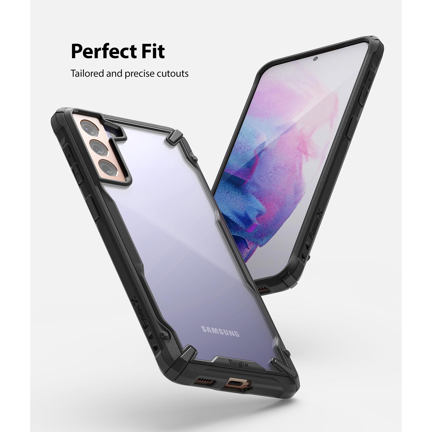 Funda Fusion X Samsung Galaxy S21 Plus Negro