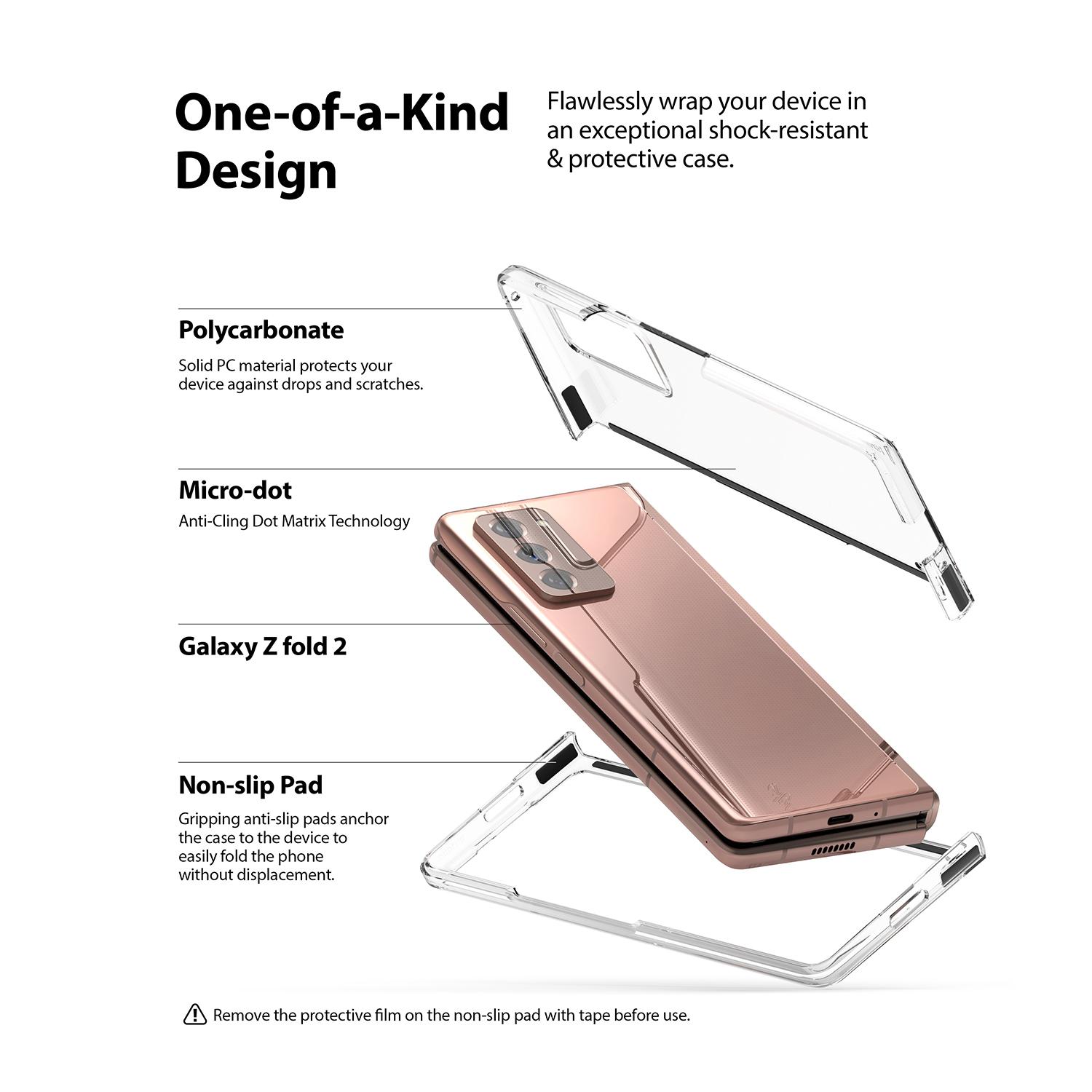 Funda Slim Samsung Galaxy Z Fold 2 Clear