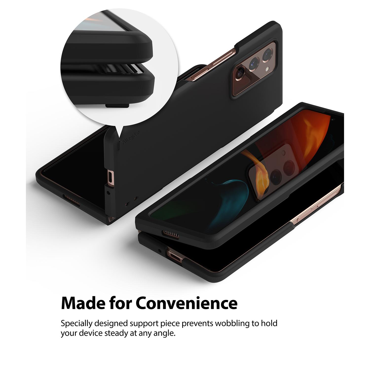 Funda Slim Samsung Galaxy Z Fold 2 Matte Black