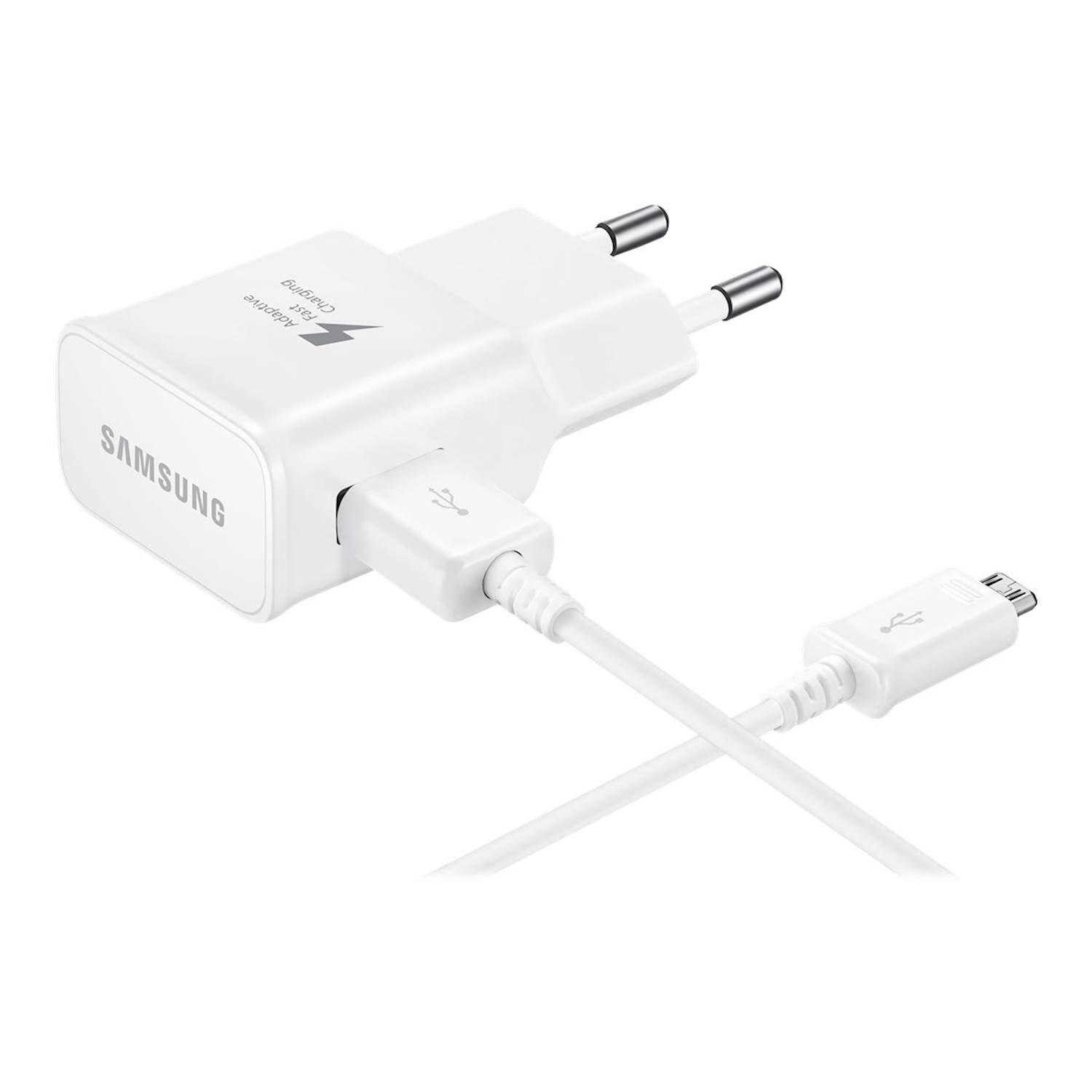 Cargador 15W MicroUSB Blanco