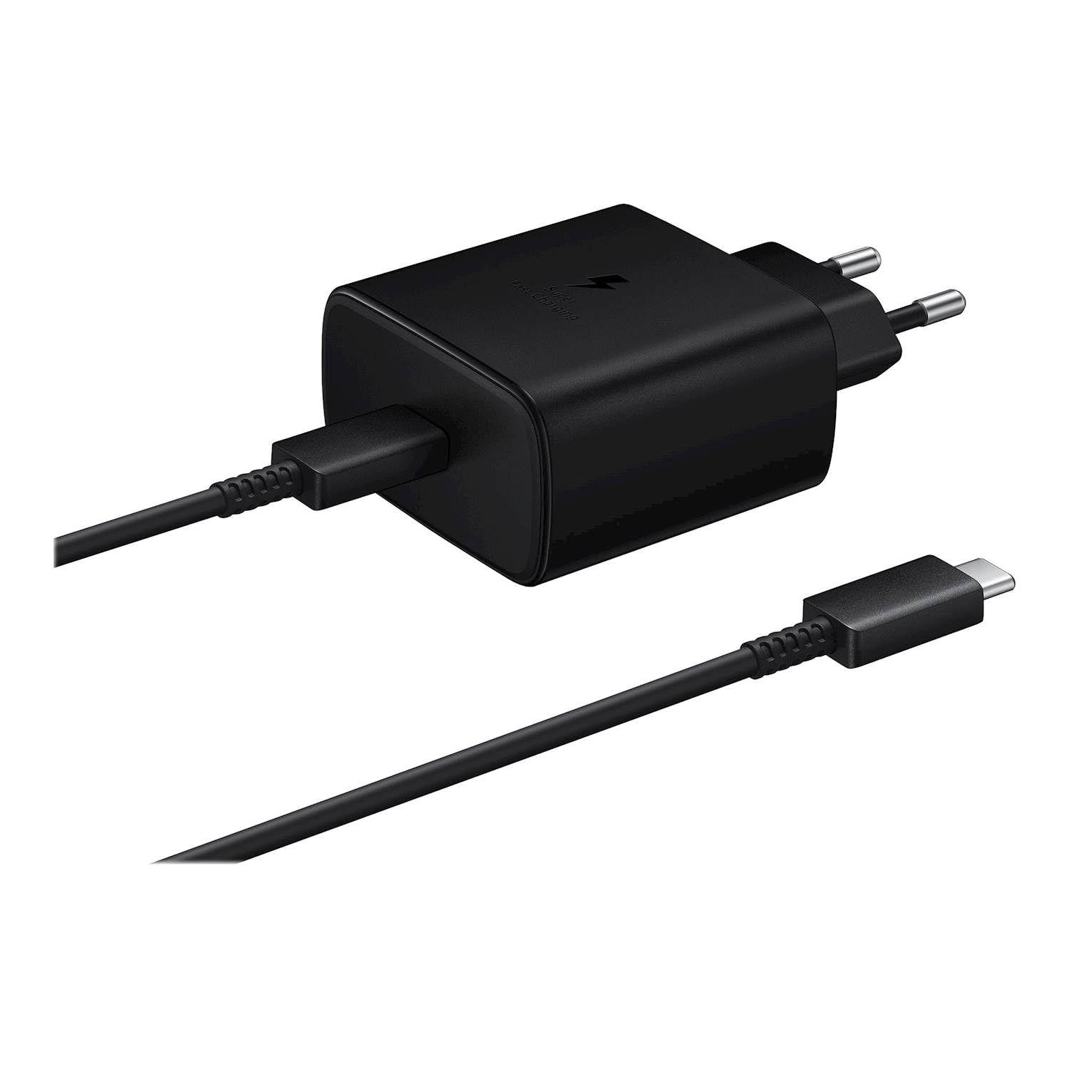 Cargador Fast Charge USB-C Power Delivery 45W Negro