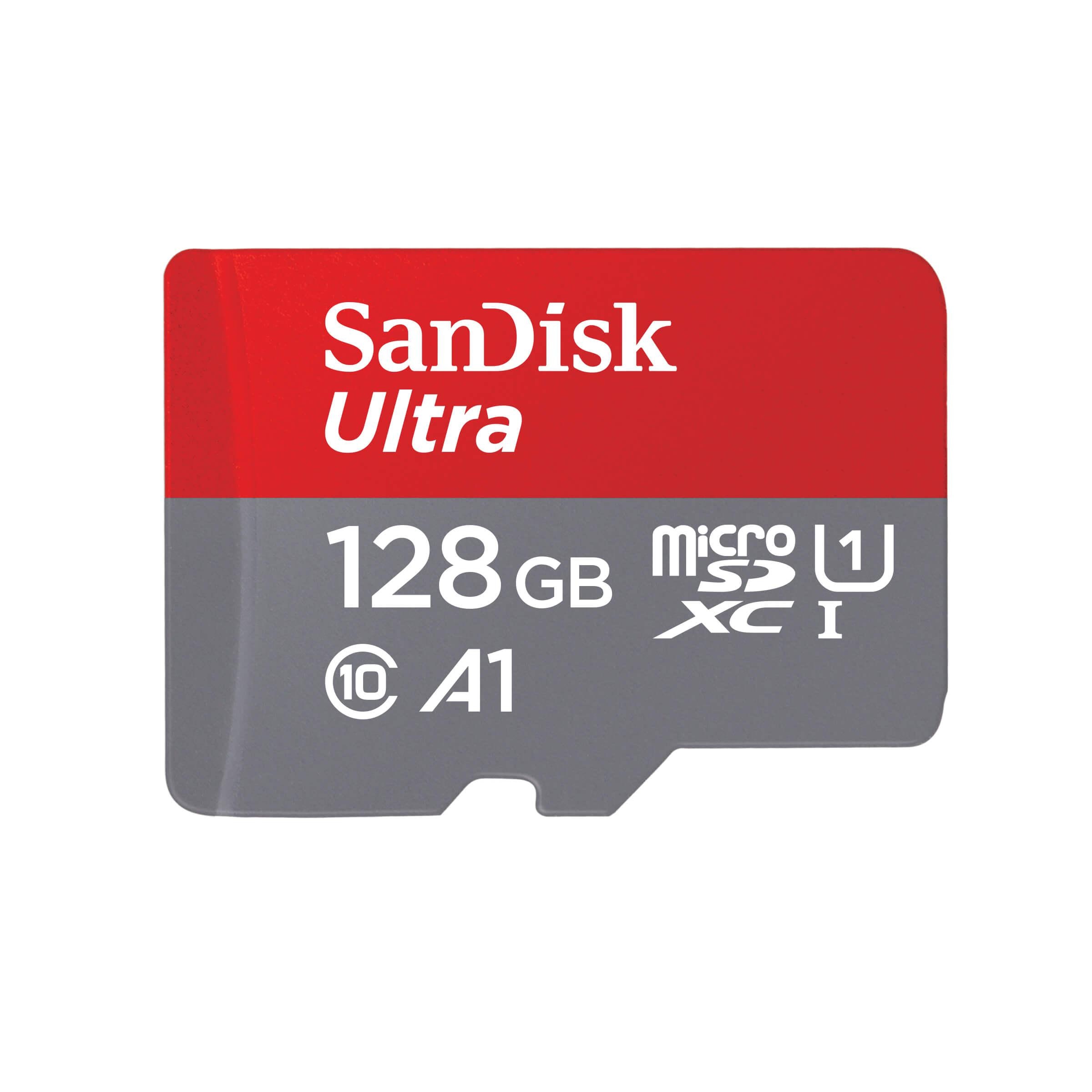 128GB microSDXC Class 10 UHS-I 120MB/s microSDX Rojo