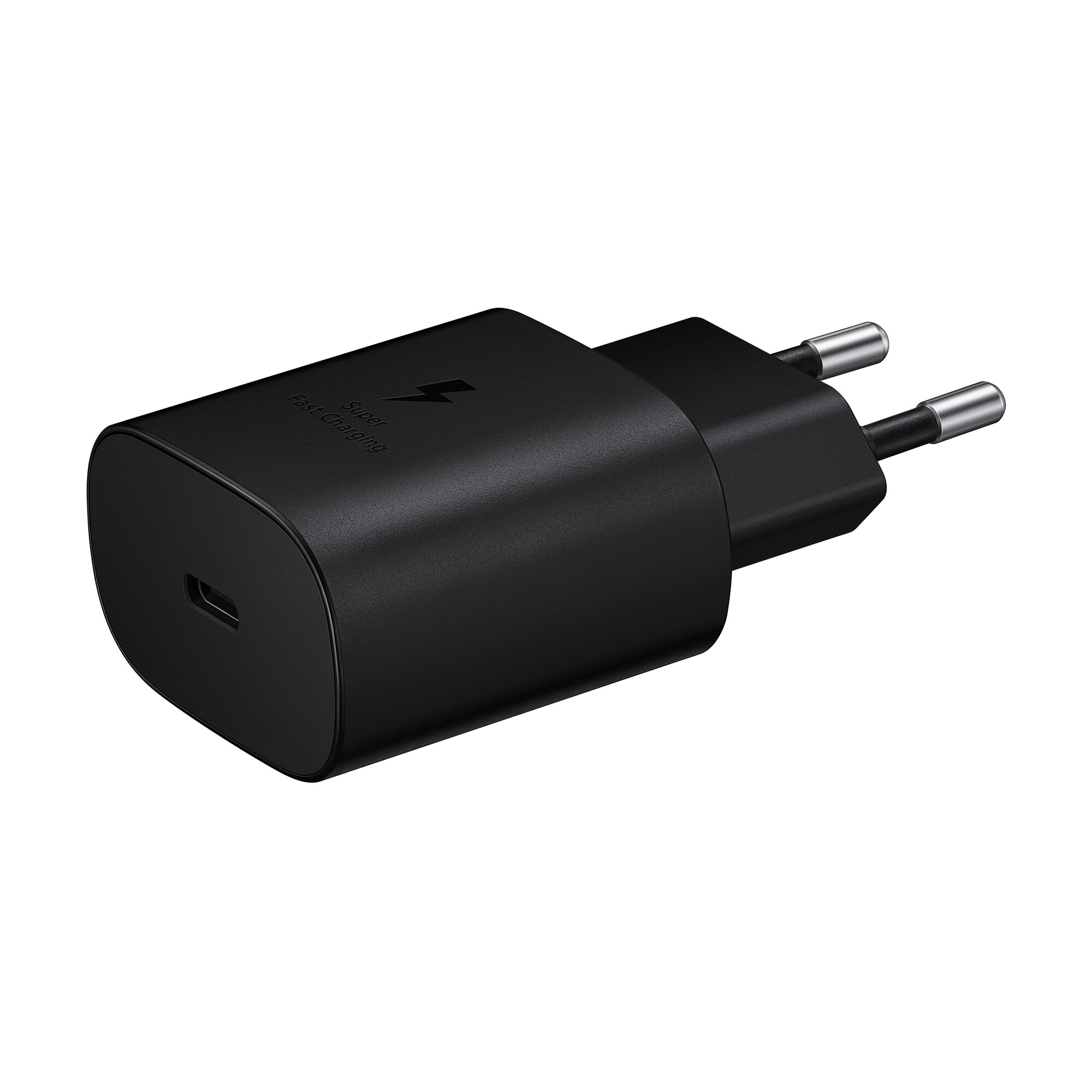 Adaptador de corriente Fast Charge 25W USB-C PD Negro