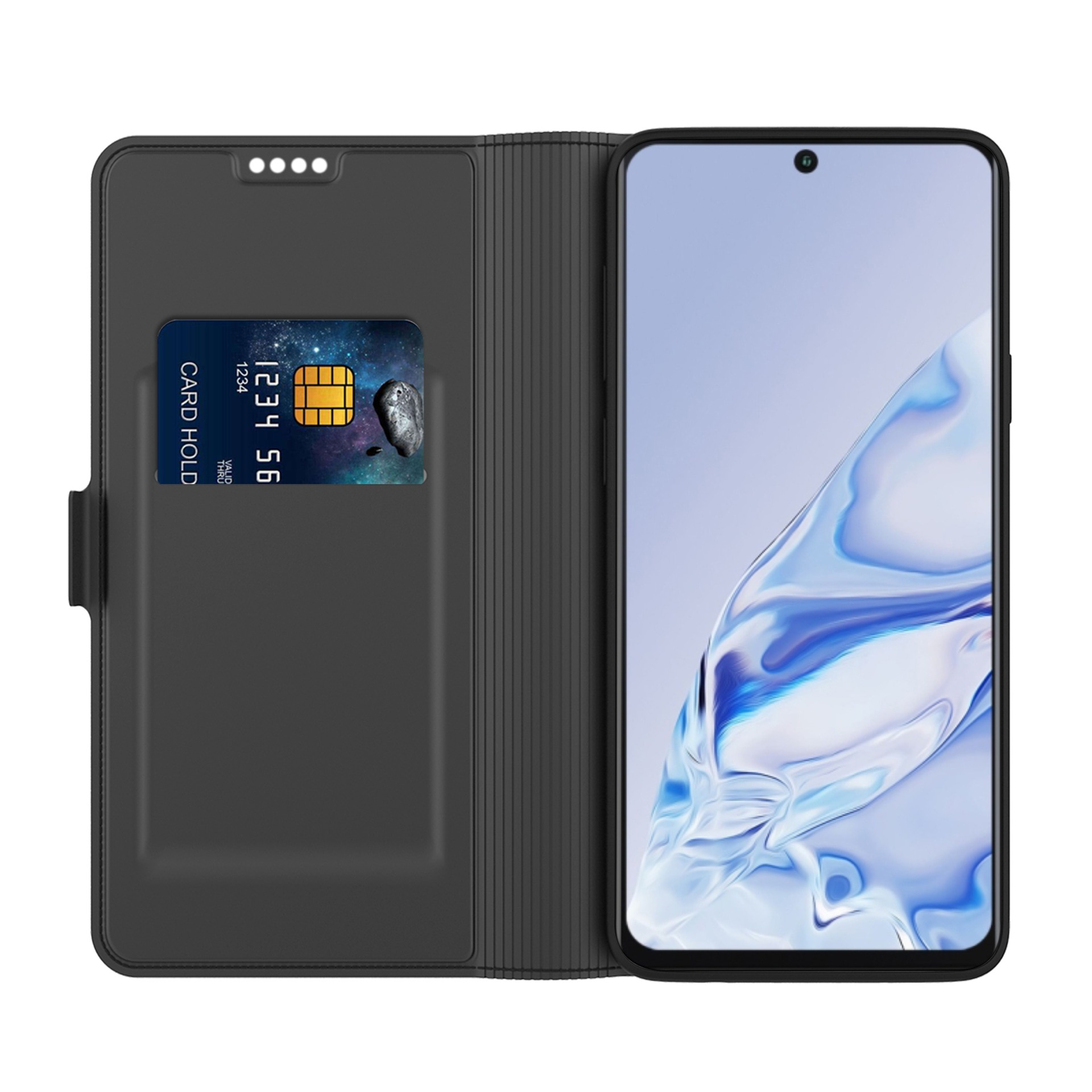 Cartera Slim Card Wallet Huawei P30 negro