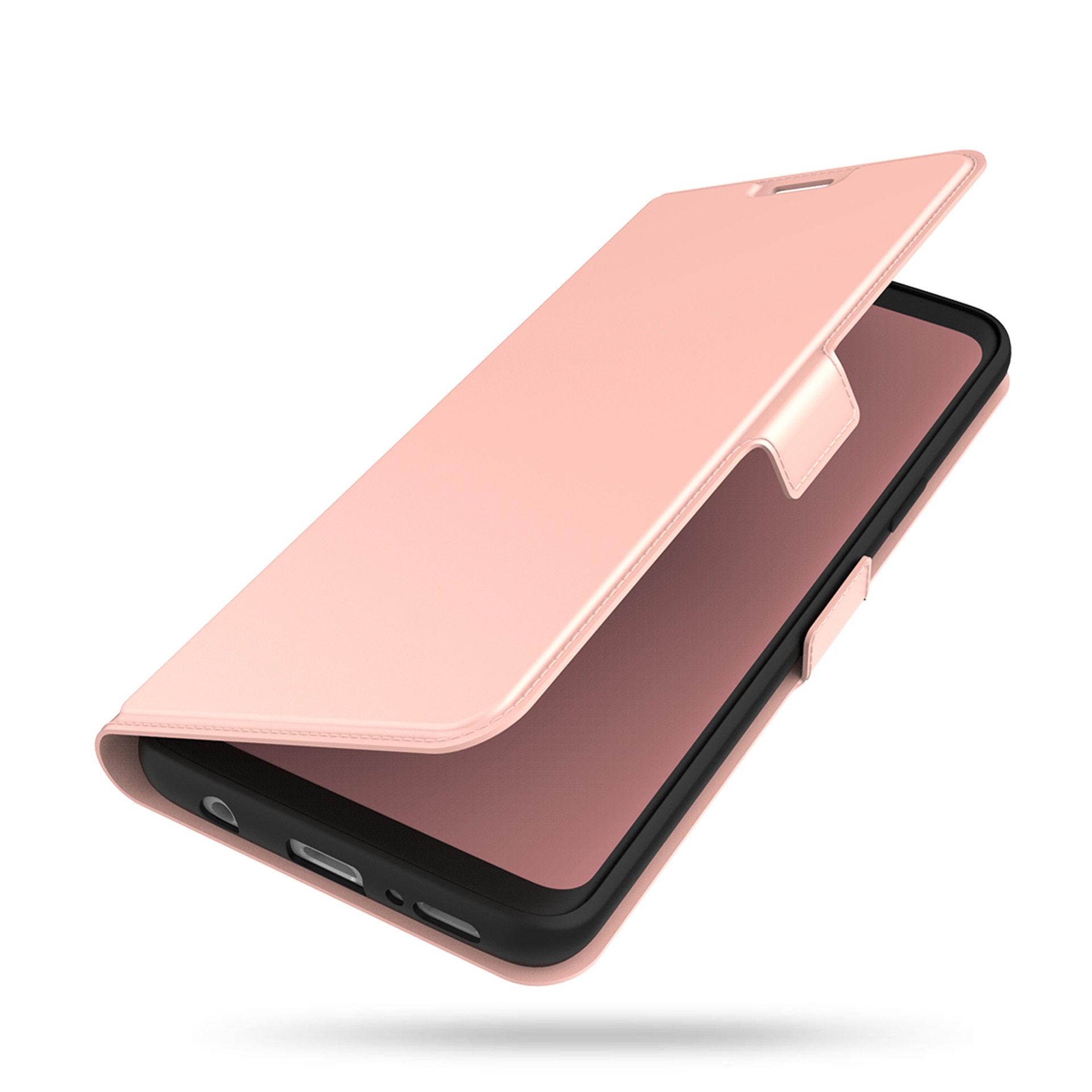 Cartera Slim Card Wallet Huawei P30 oro rosa