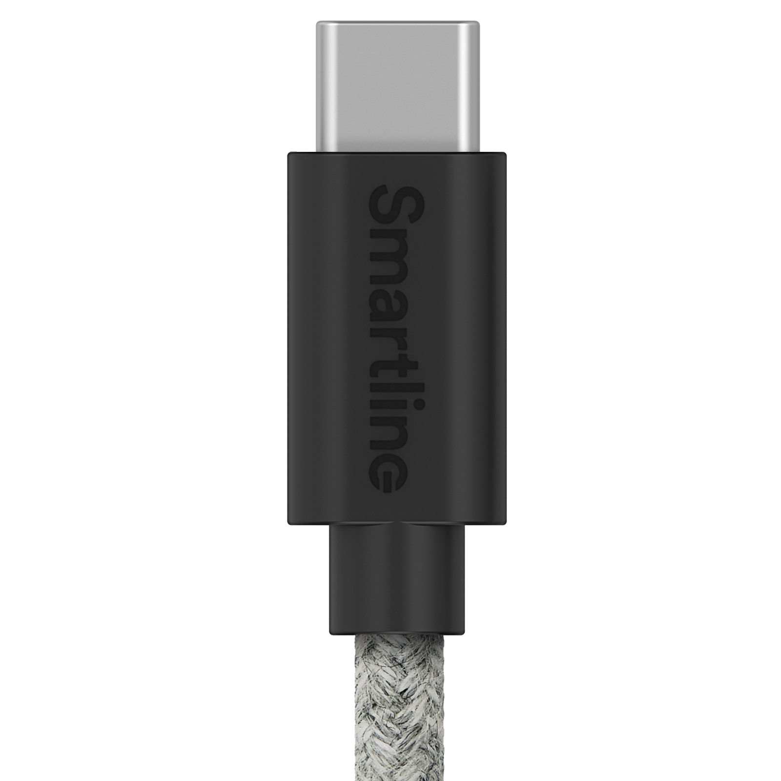 Fuzzy Cable USB-A a USB-C 2 metros Gris