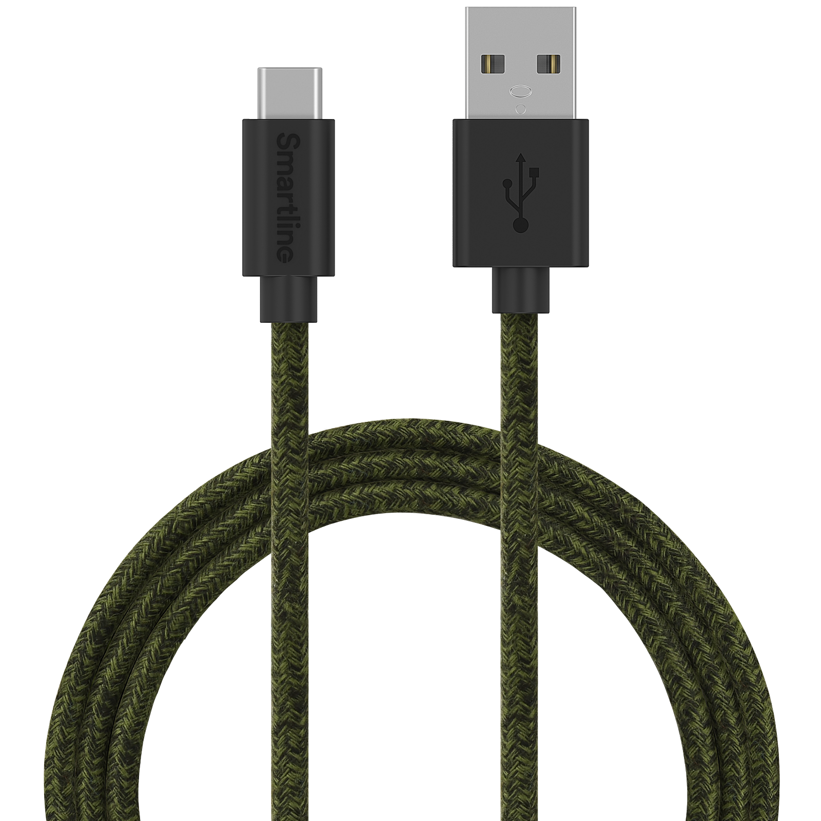 Fuzzy Cable USB-A a USB-C 2 metros Violeta