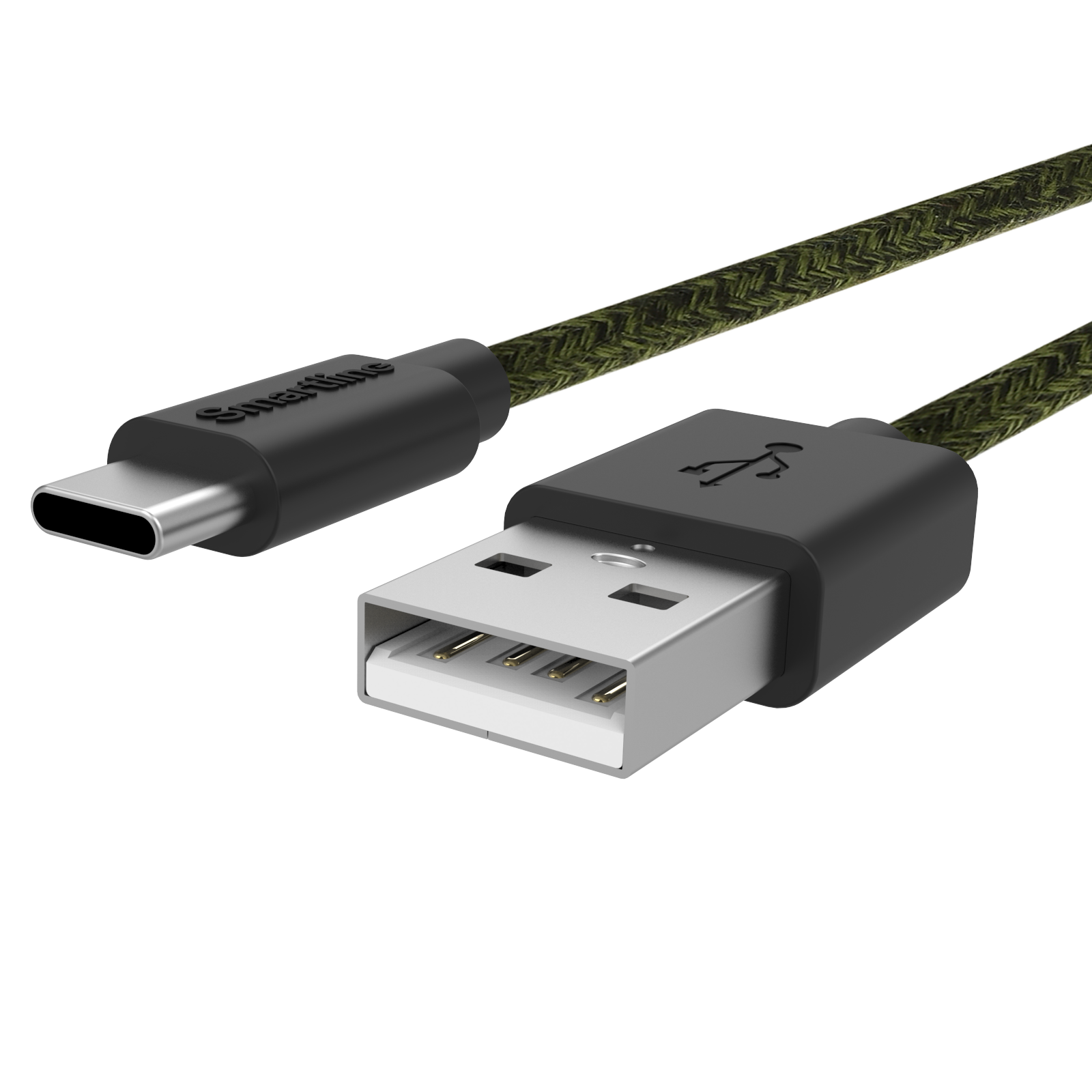 Fuzzy Cable USB-A a USB-C 2 metros Violeta