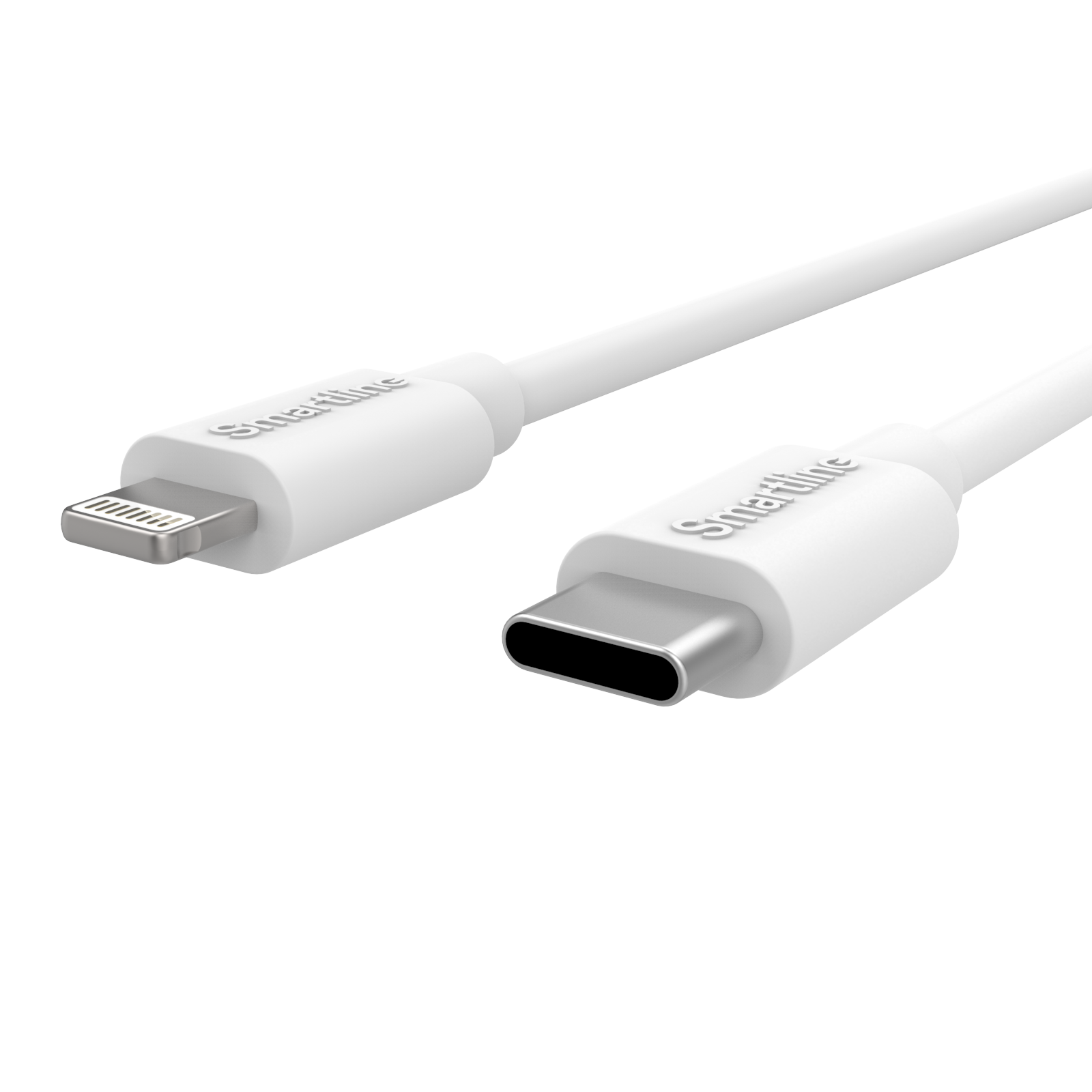 Cargador completo para iPhone - Cable de 2m y cargador de pared - Lightning - Smartline