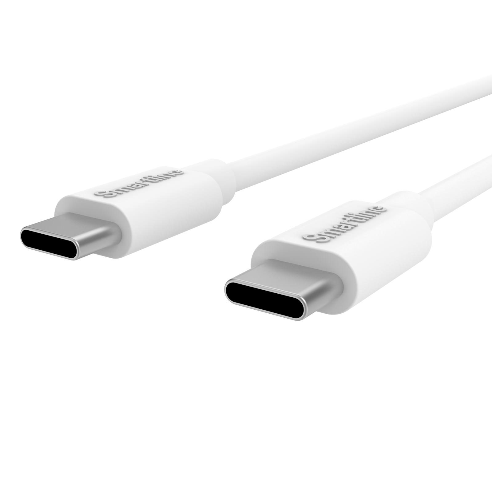 Cable Largo USB-C a USB-C 2 metros Samsung Galaxy S25 Ultra blanco