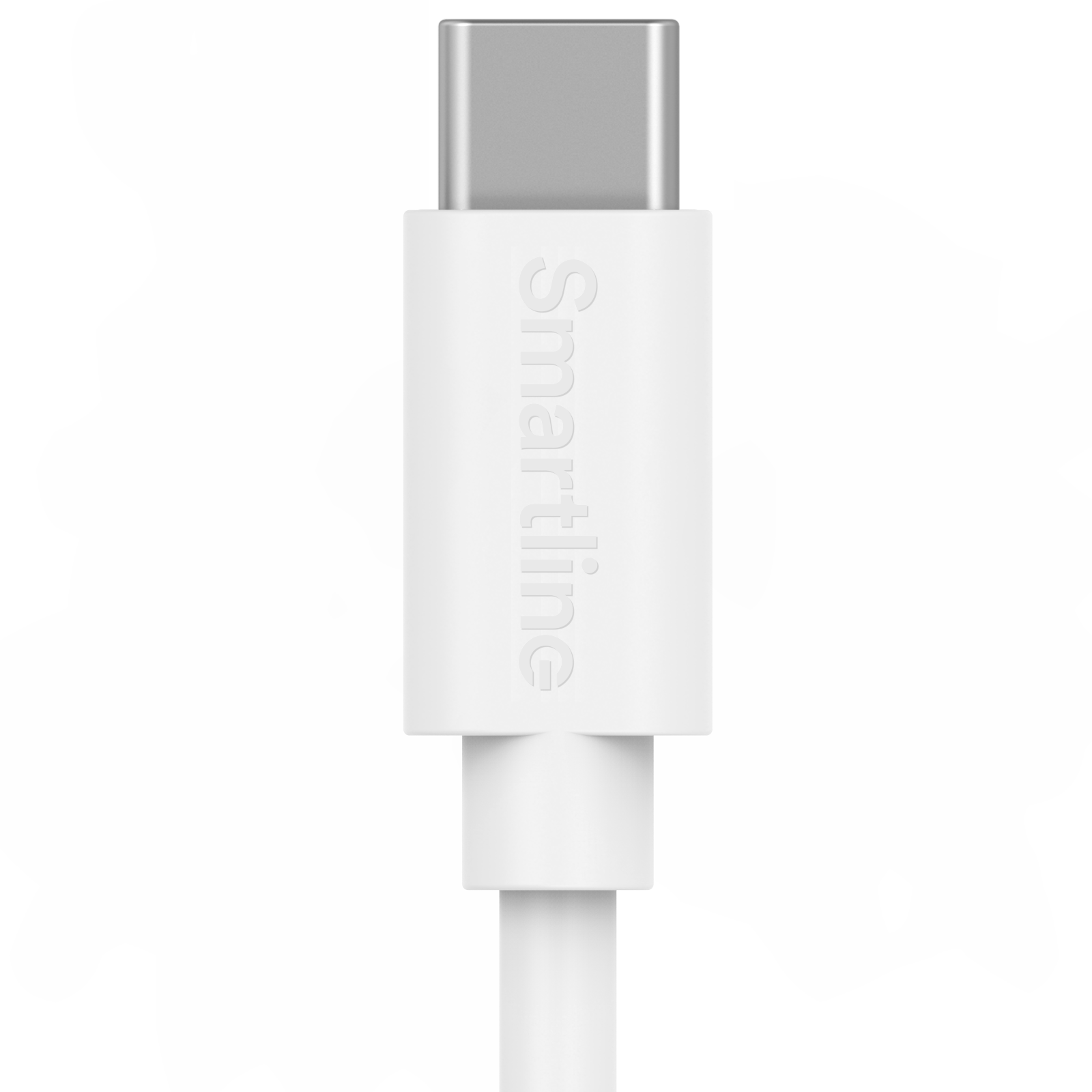 Cable Largo USB-C a USB-C 2 metros Samsung Galaxy S25 Ultra blanco