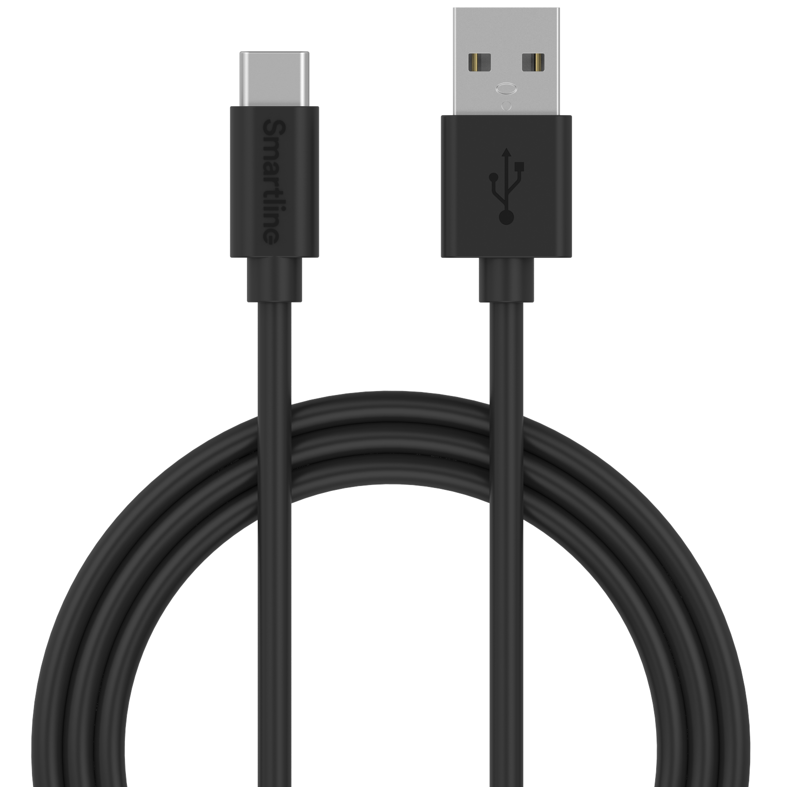 Cable USB-A a USB-C 1 metro Negro