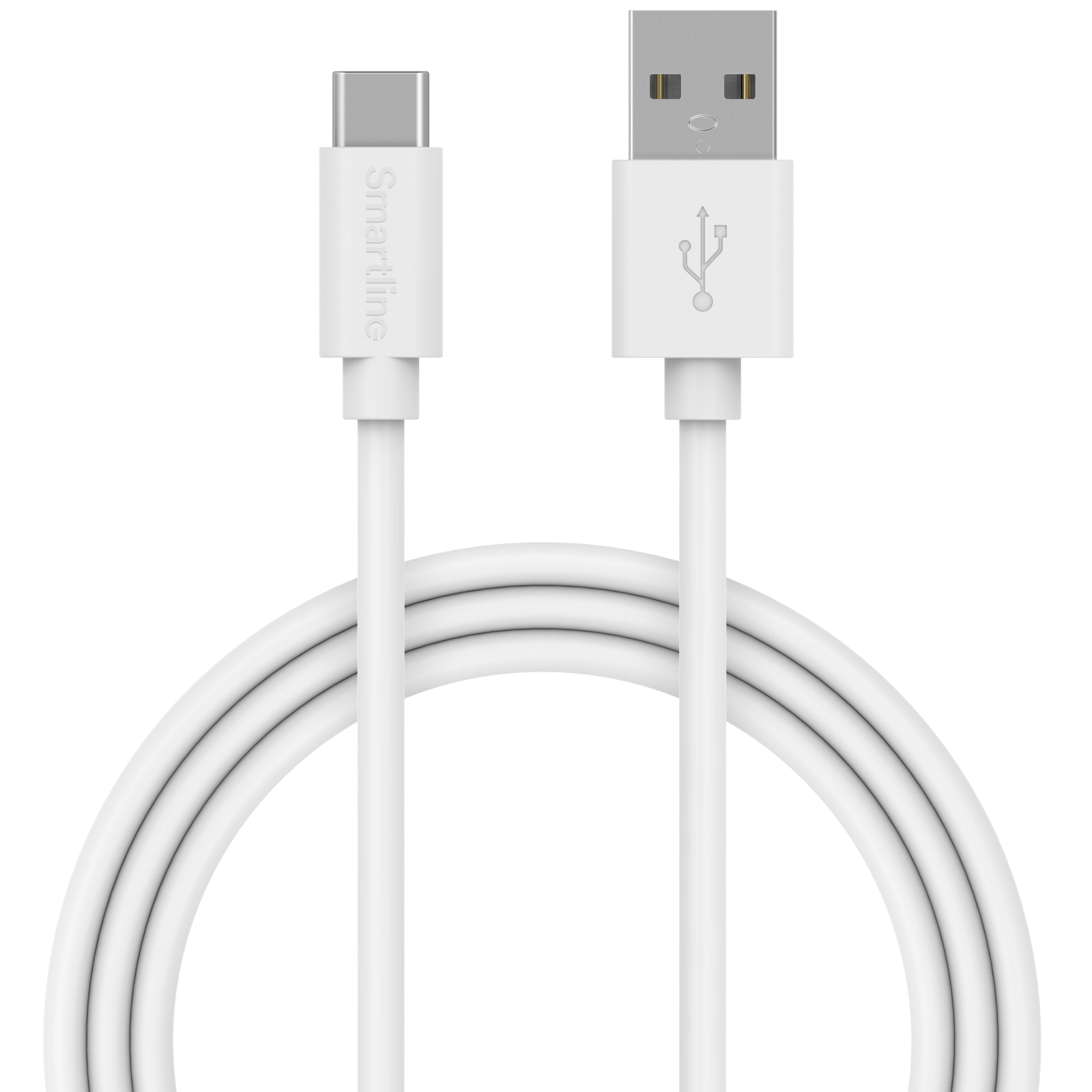 Cable USB-A a USB-C 1 metro Blanco